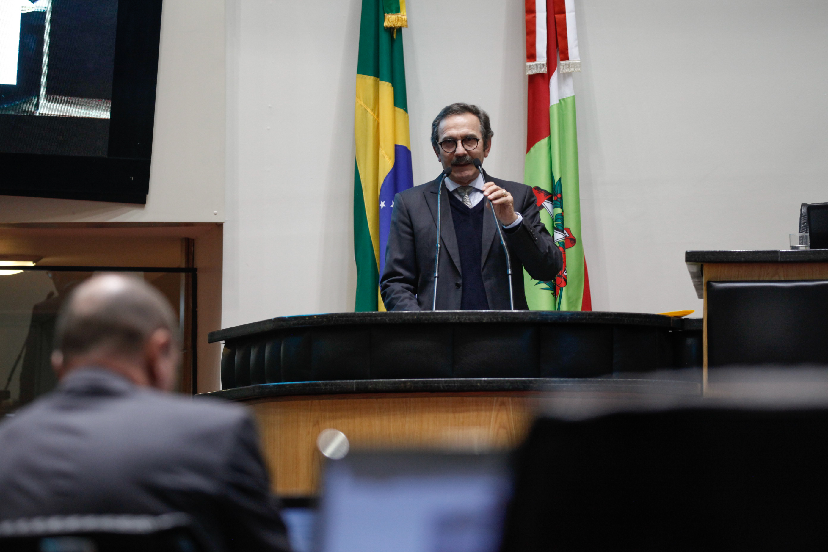 Sessão Ordinária. Deputado Serafim Venzon (PSDB).