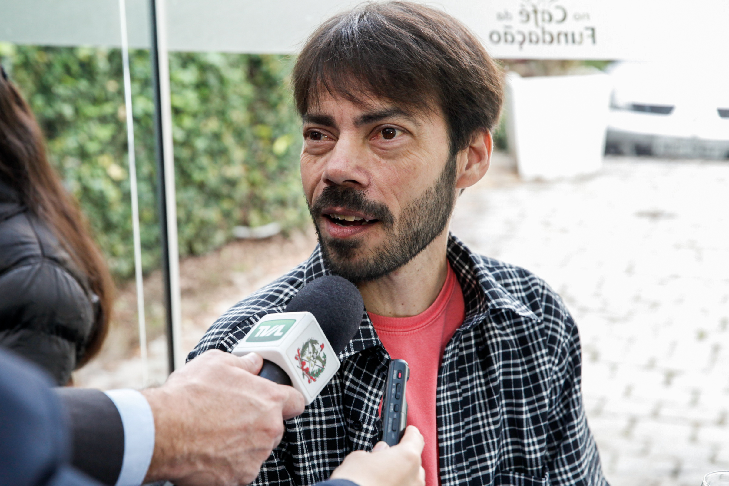 Participante Maximiliano Severo Teixeira. Oficina de Degustação da 6º Mostra do Vinho Catarinense.