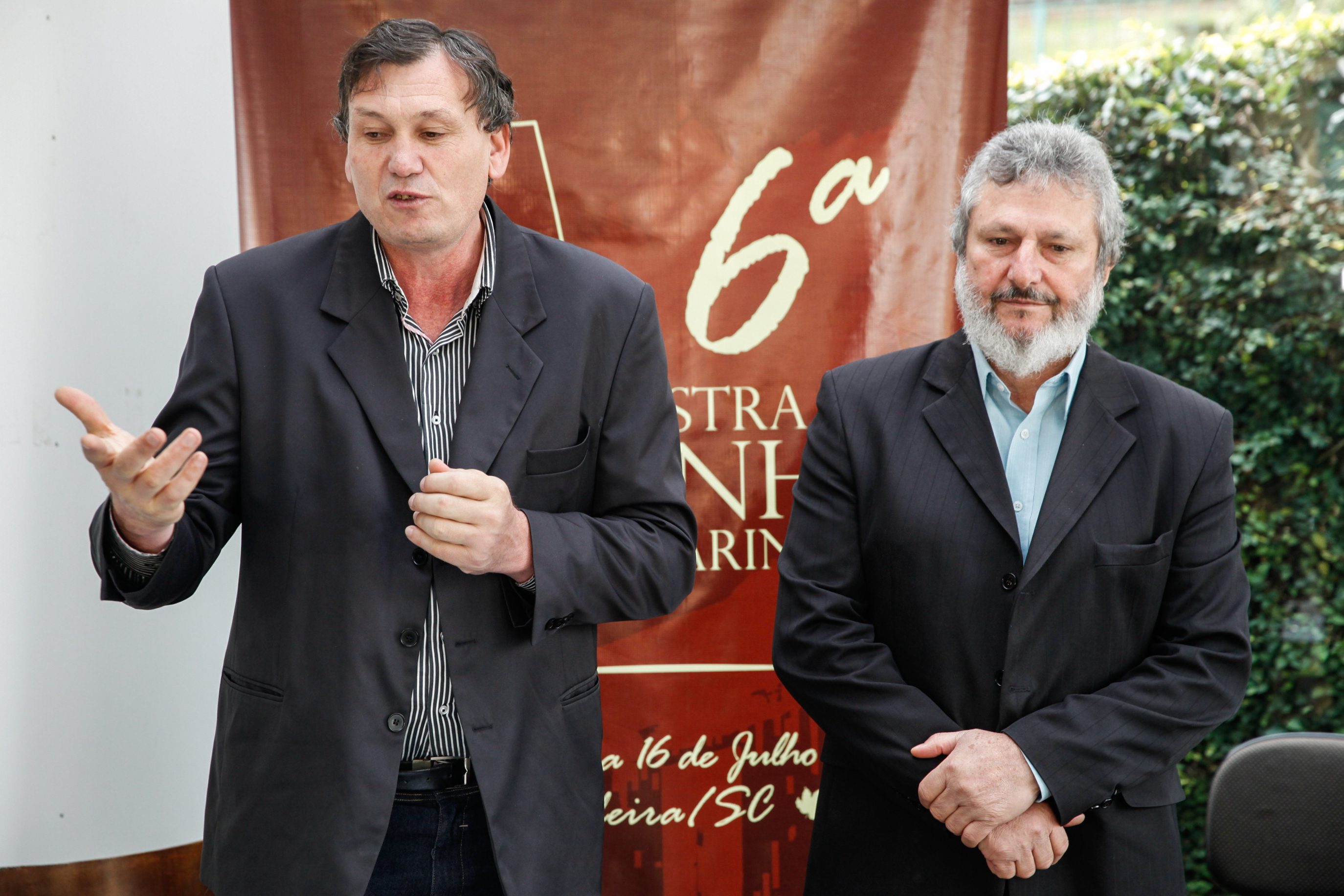 Oficina de Degustação da 6º Mostra do Vinho Catarinense.