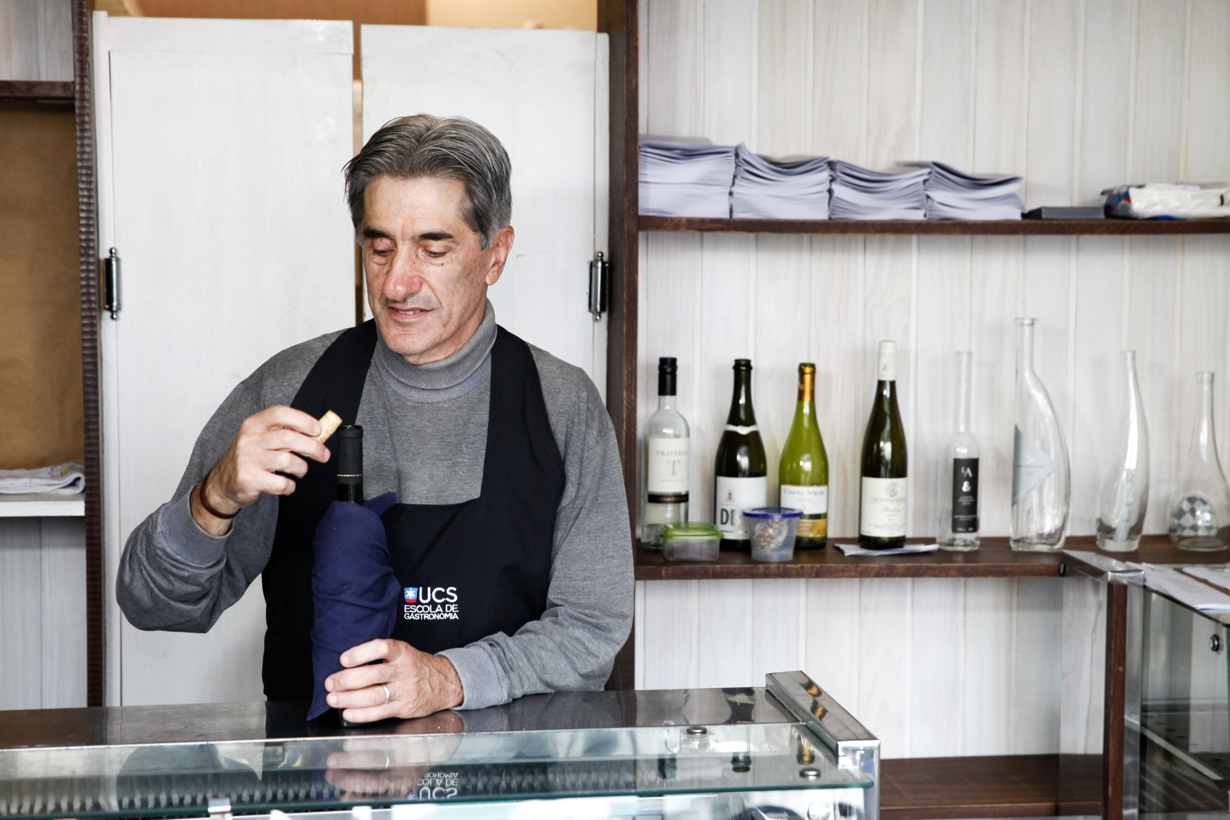Oficina de Degustação da 6º Mostra do Vinho Catarinense.