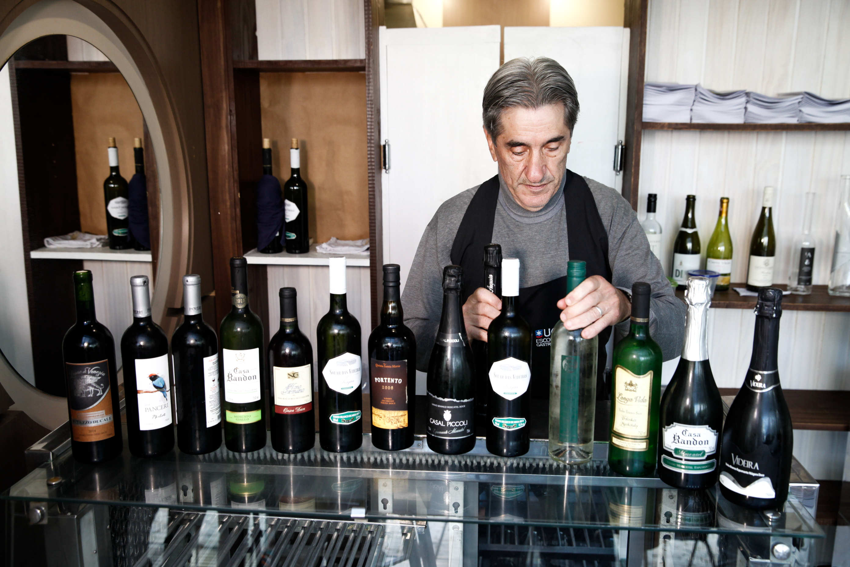Oficina de Degustação da 6º Mostra do Vinho Catarinense.