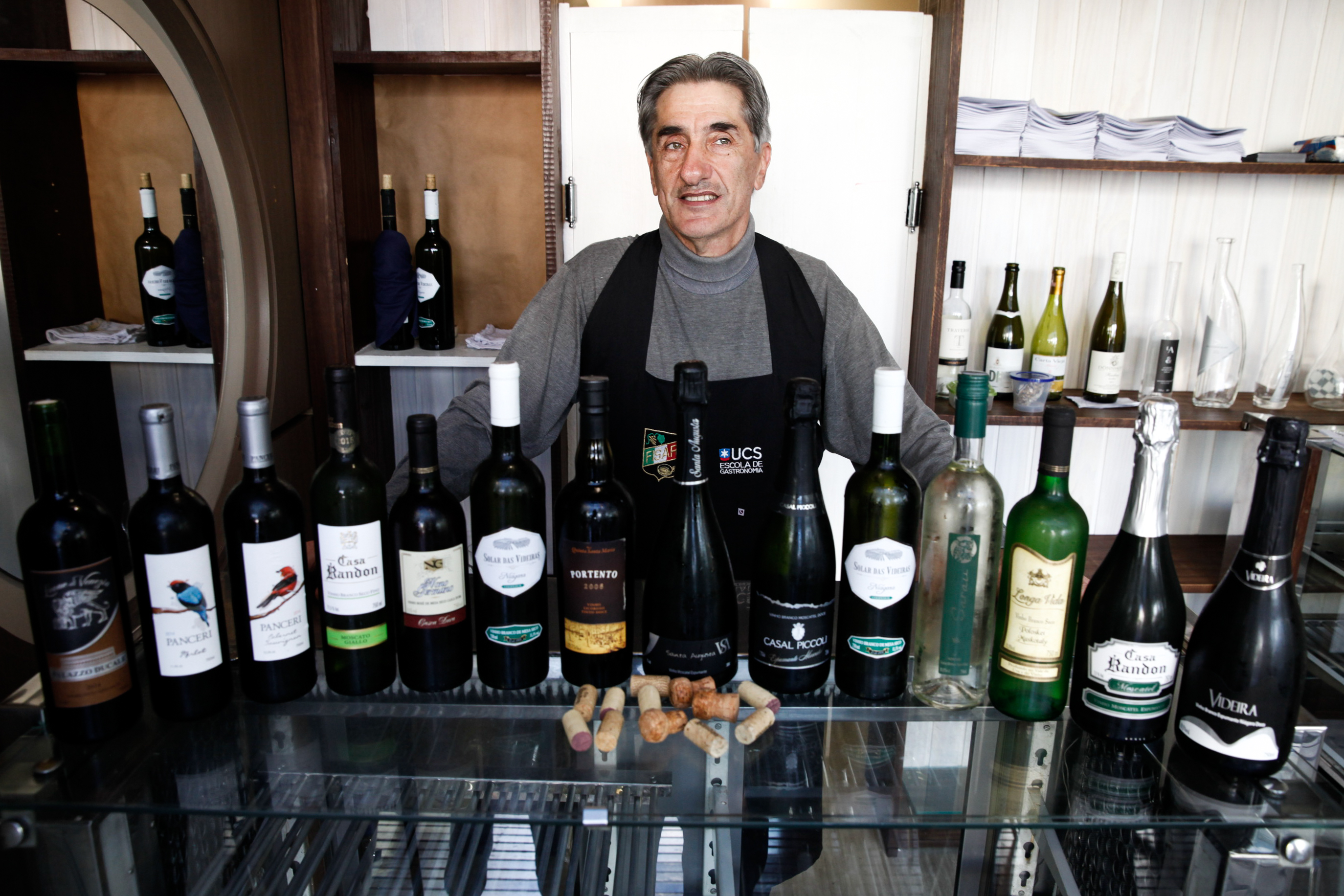 Oficina de Degustação da 6º Mostra do Vinho Catarinense.