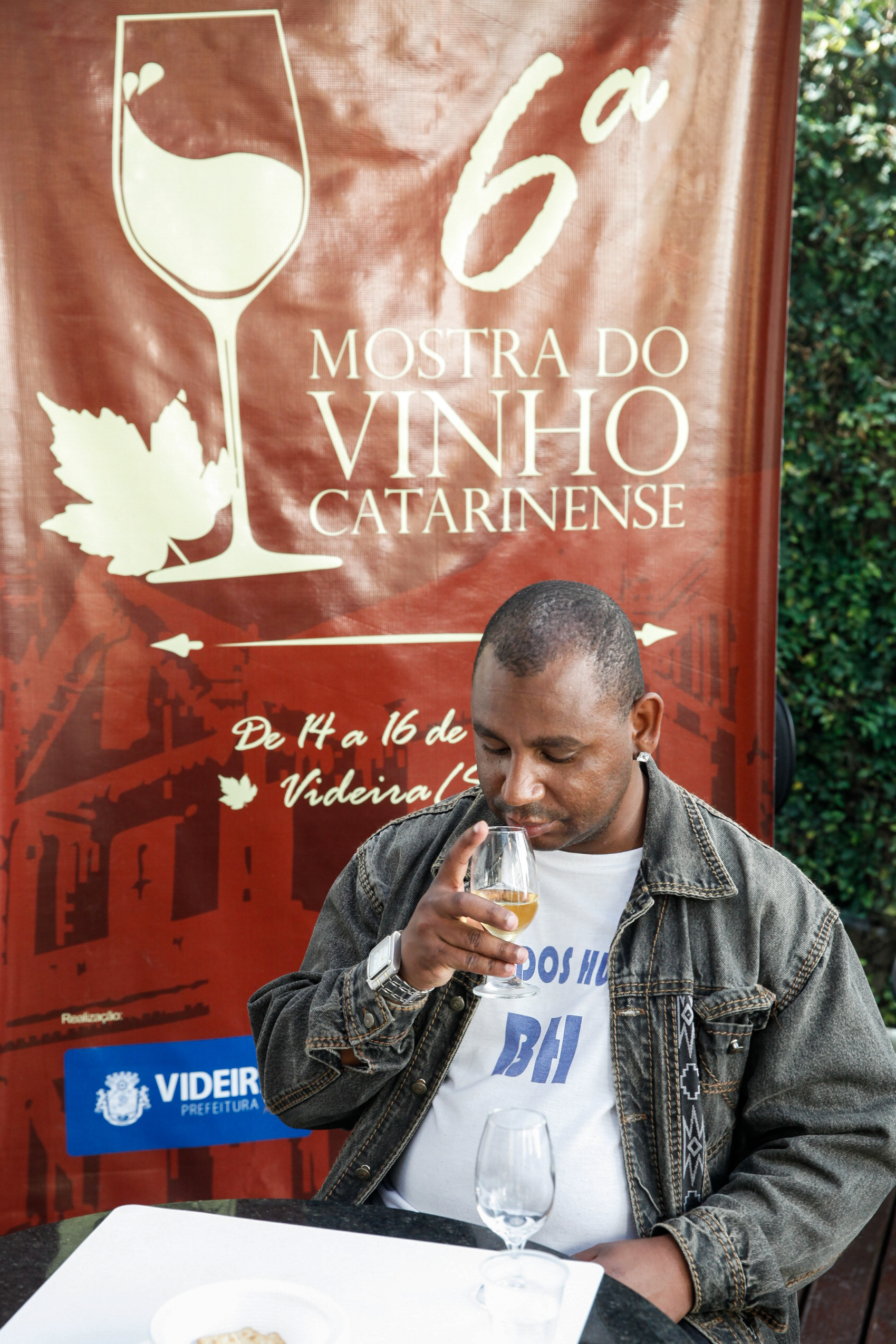 Oficina de Degustação da 6º Mostra do Vinho Catarinense.