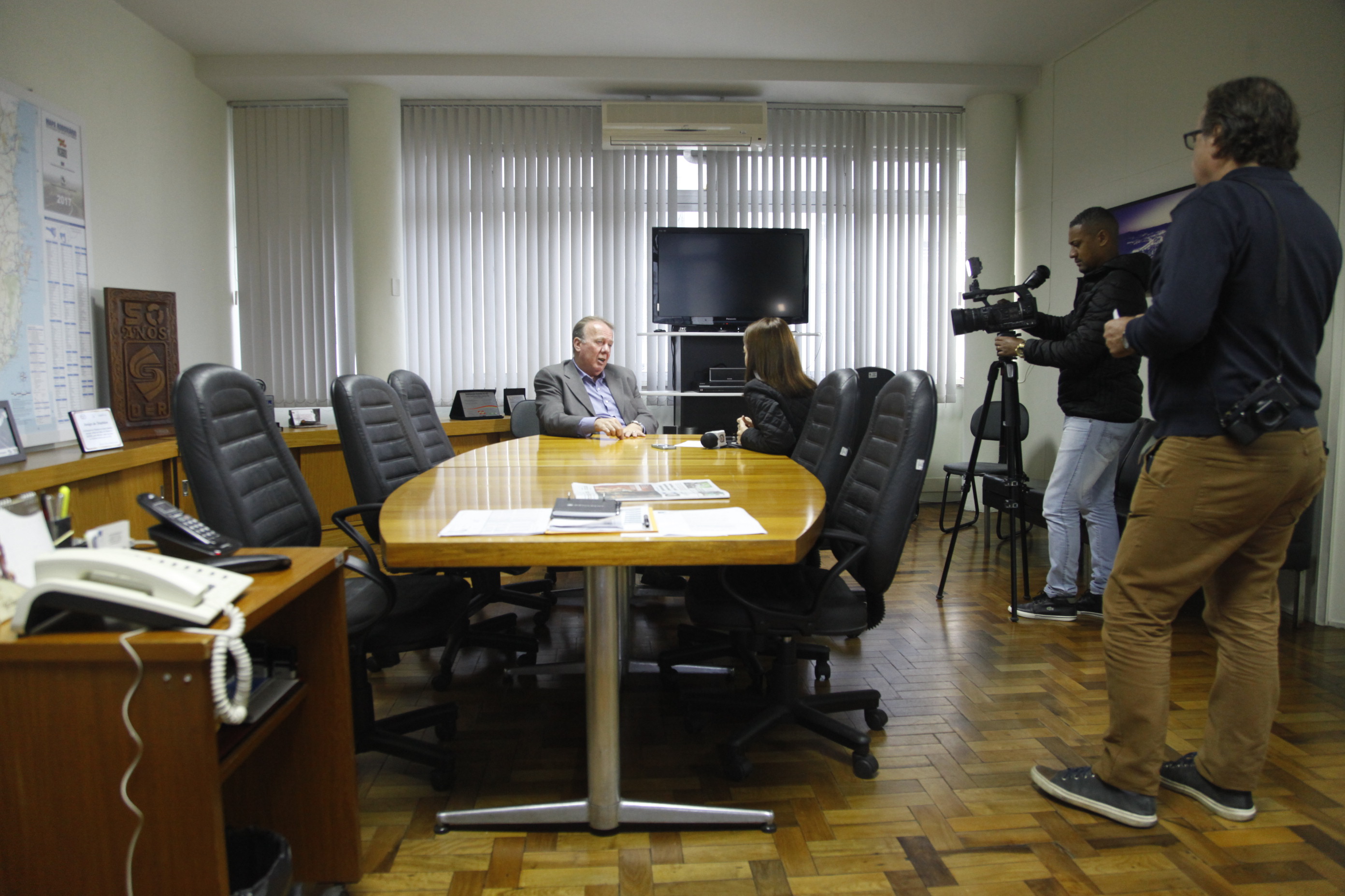 Presidente do Deinfra - Wanderley Agostini.