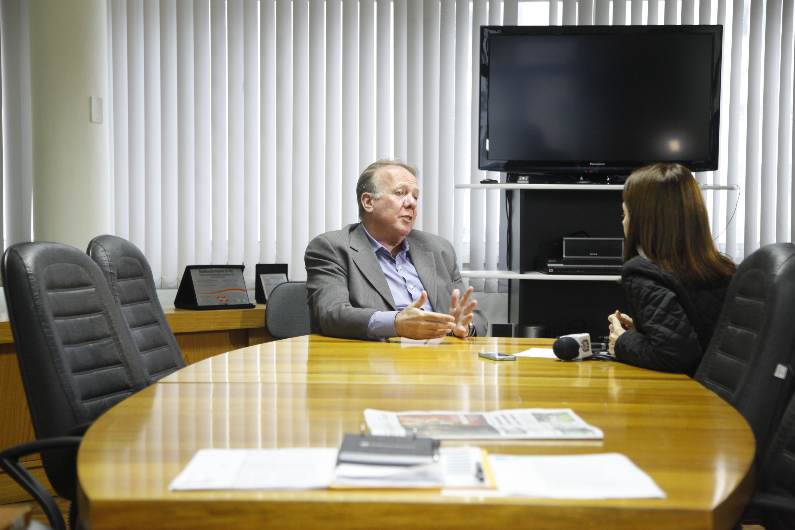 Presidente do Deinfra - Wanderley Agostini.