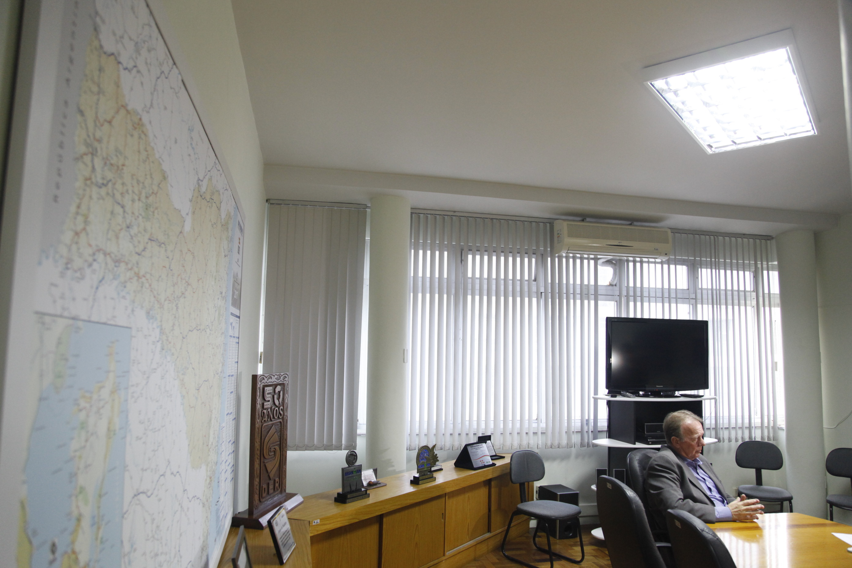 Presidente do Deinfra - Wanderley Agostini.