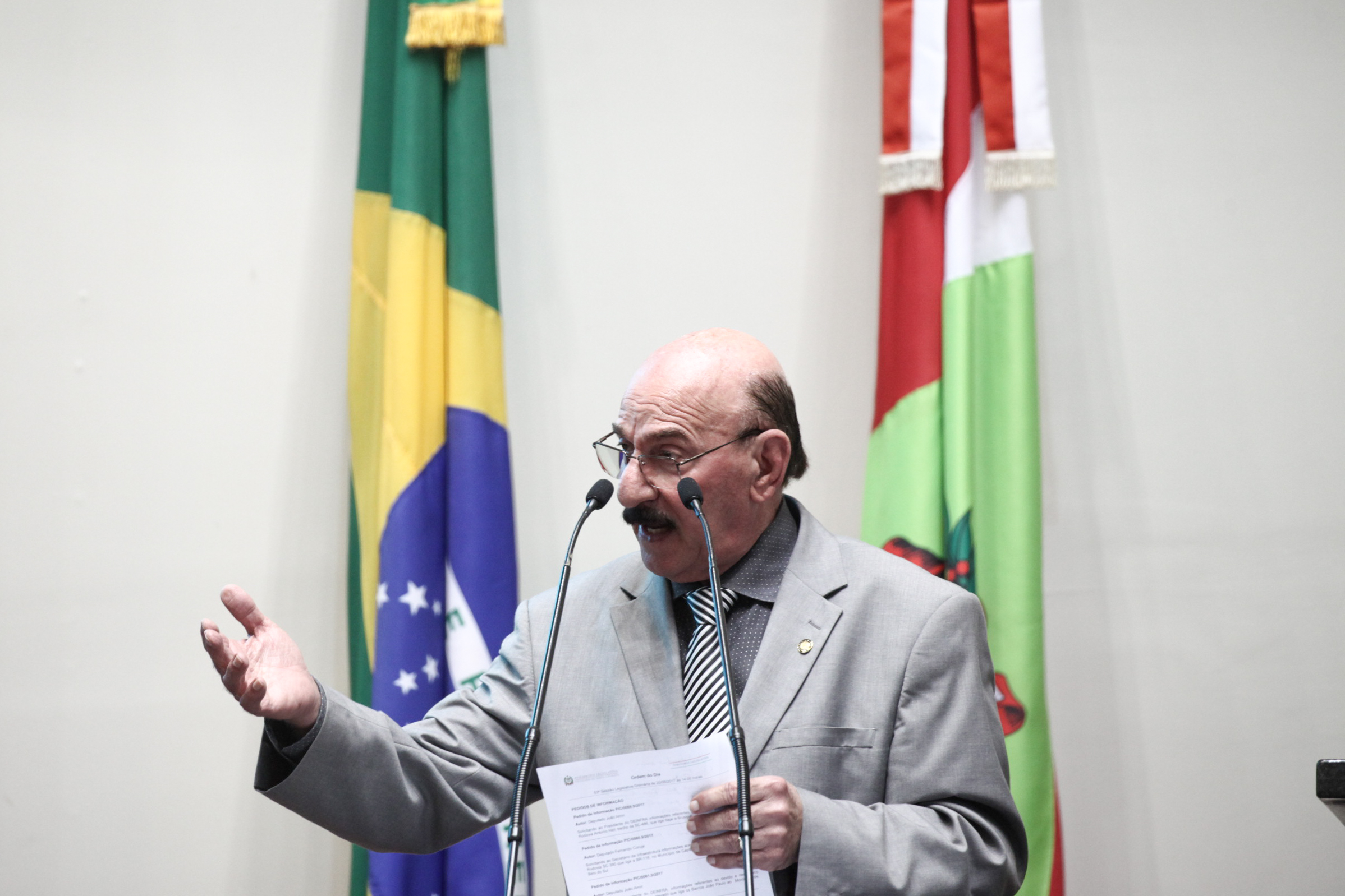 Deputado Manoel Mota (PMDB). Sessão Ordinária. Foto: Karina Ferreira.