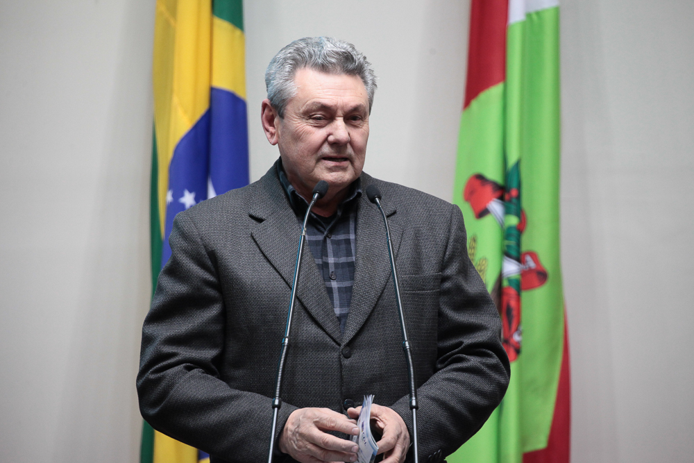 Antônio Ceron, Prefeito de Lages.  Foto: Miriam Zomer.