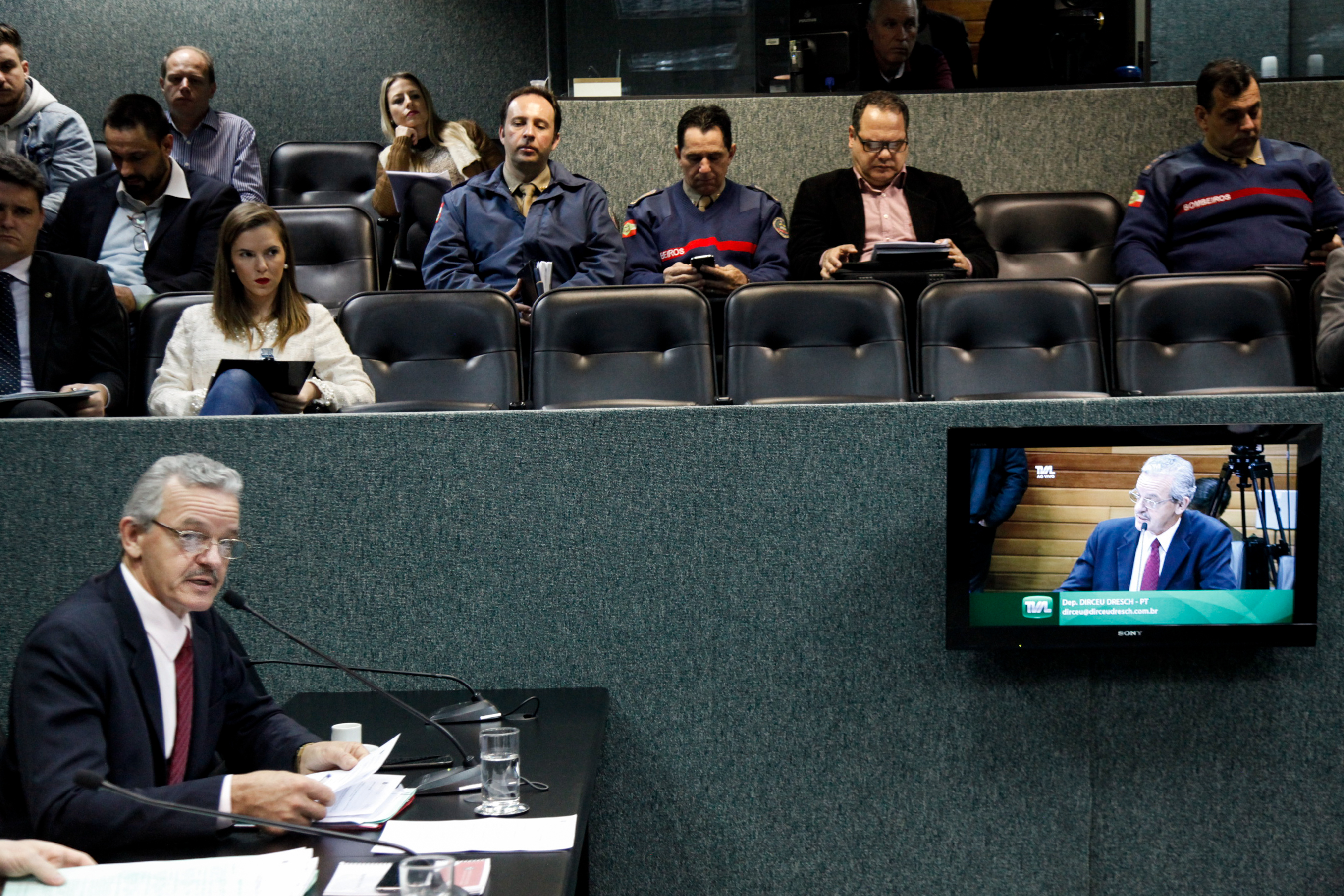 Deputado Dirceu Dresch (PT). Comissão de Constituição e Justiça.