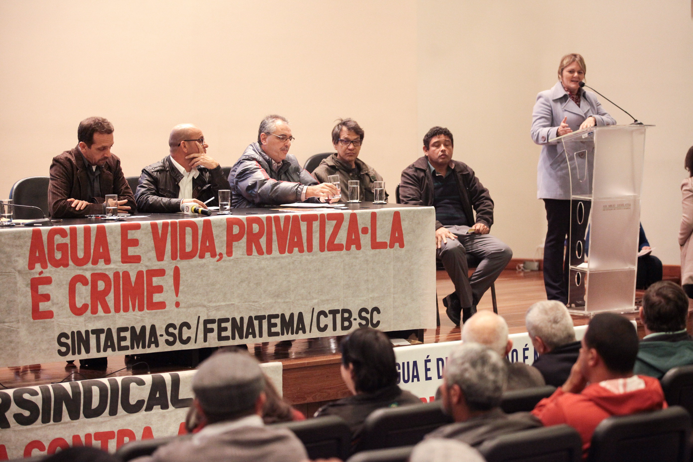 Lançamento da Frente Parlamentar em Defesa do Serviço Público e Contra a Privatização das Empresas Estatais.