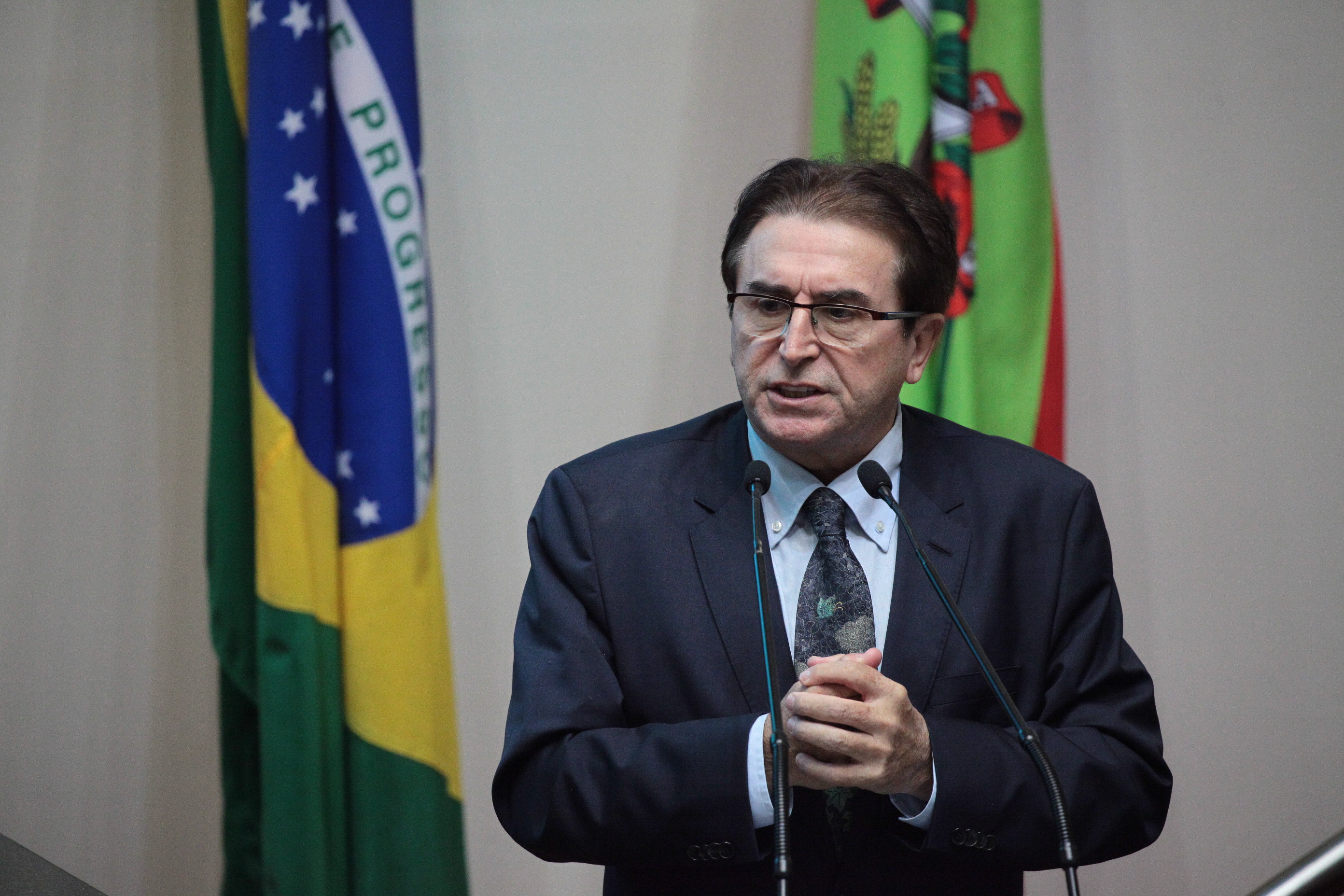 Deputado Antônio Aguiar (PMDB). Sessão Ordinária. Foto: Solon Soares.