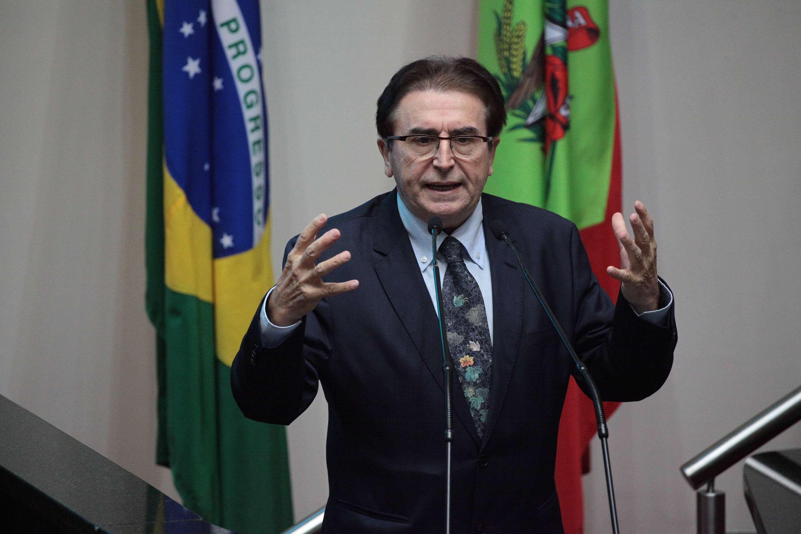Deputado Antônio Aguiar (PMDB). Sessão Ordinária. Foto: Solon Soares.