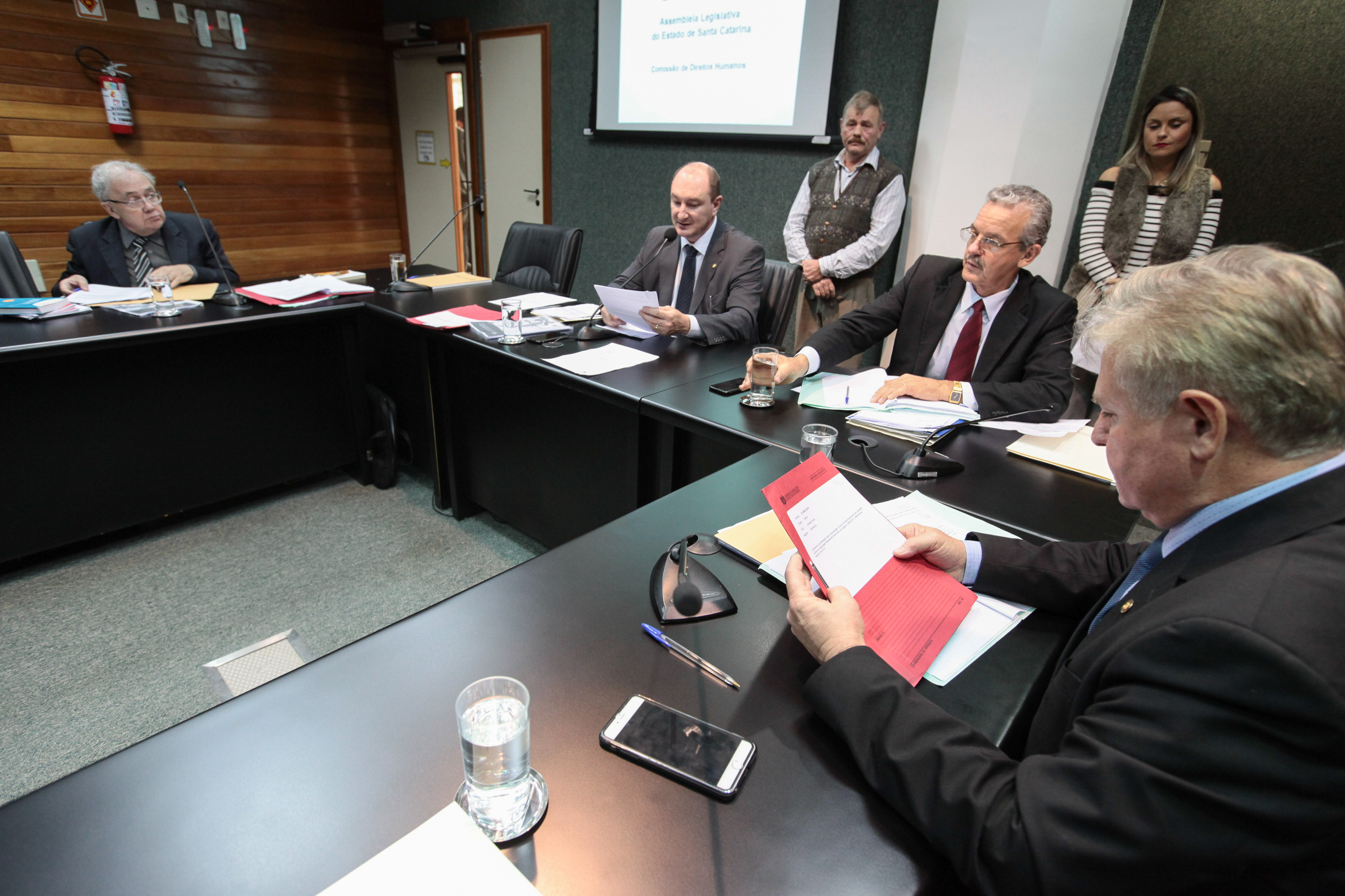 Reunião da Comissão de Direitos Humanos.