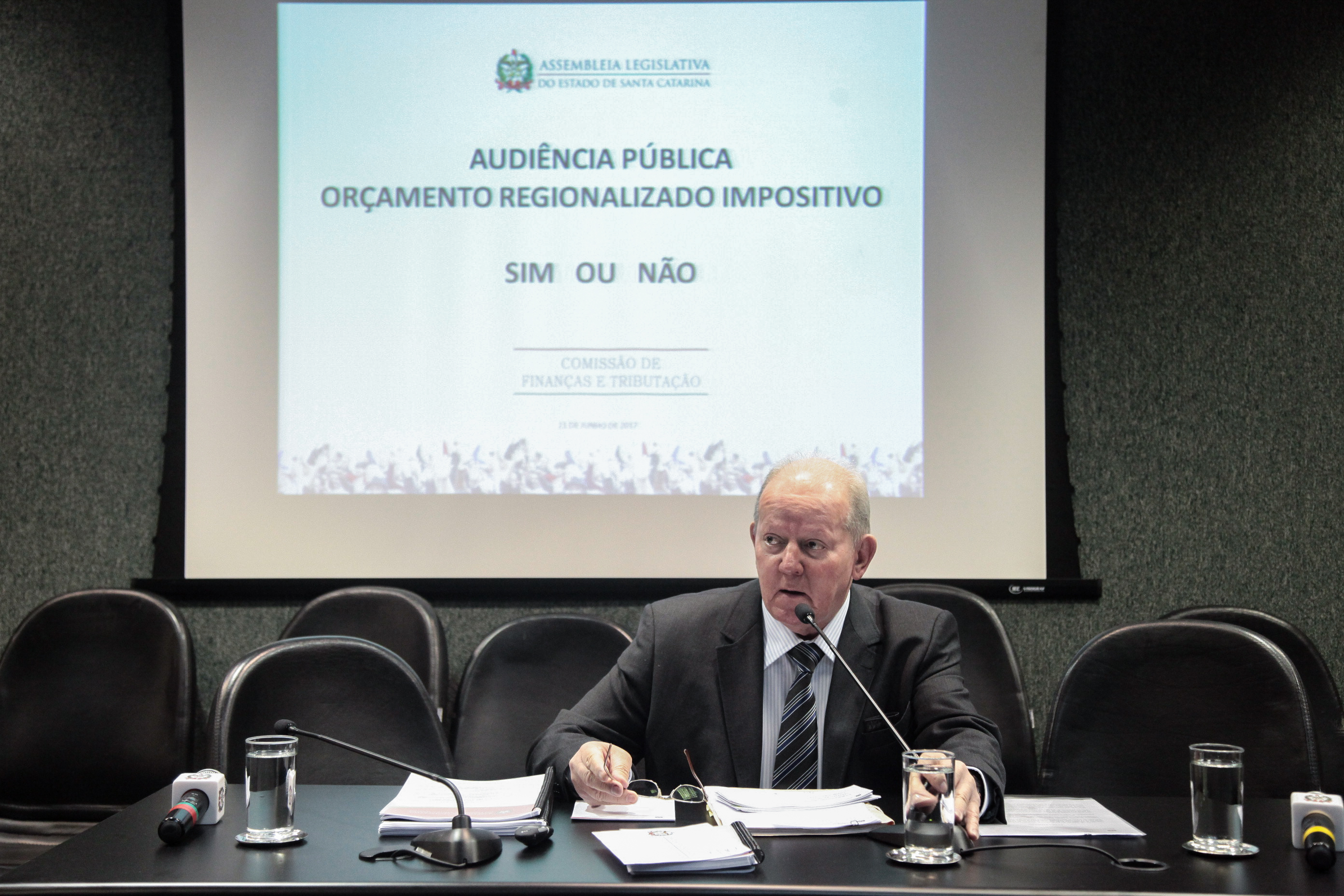 Audiência Pública Sobre o Orçamento Regionalizado Impositivo.