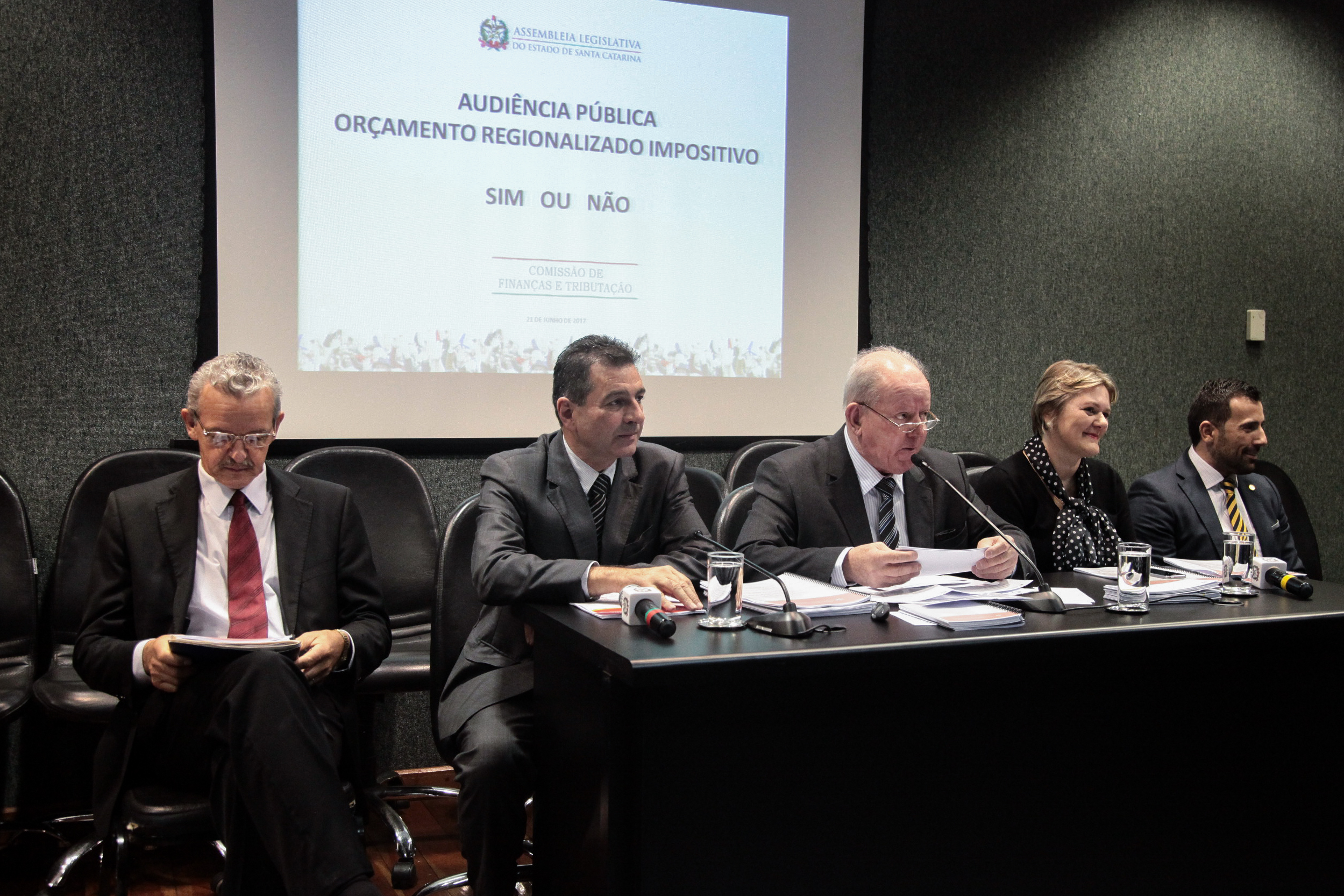 Audiência Pública Sobre o Orçamento Regionalizado Impositivo.