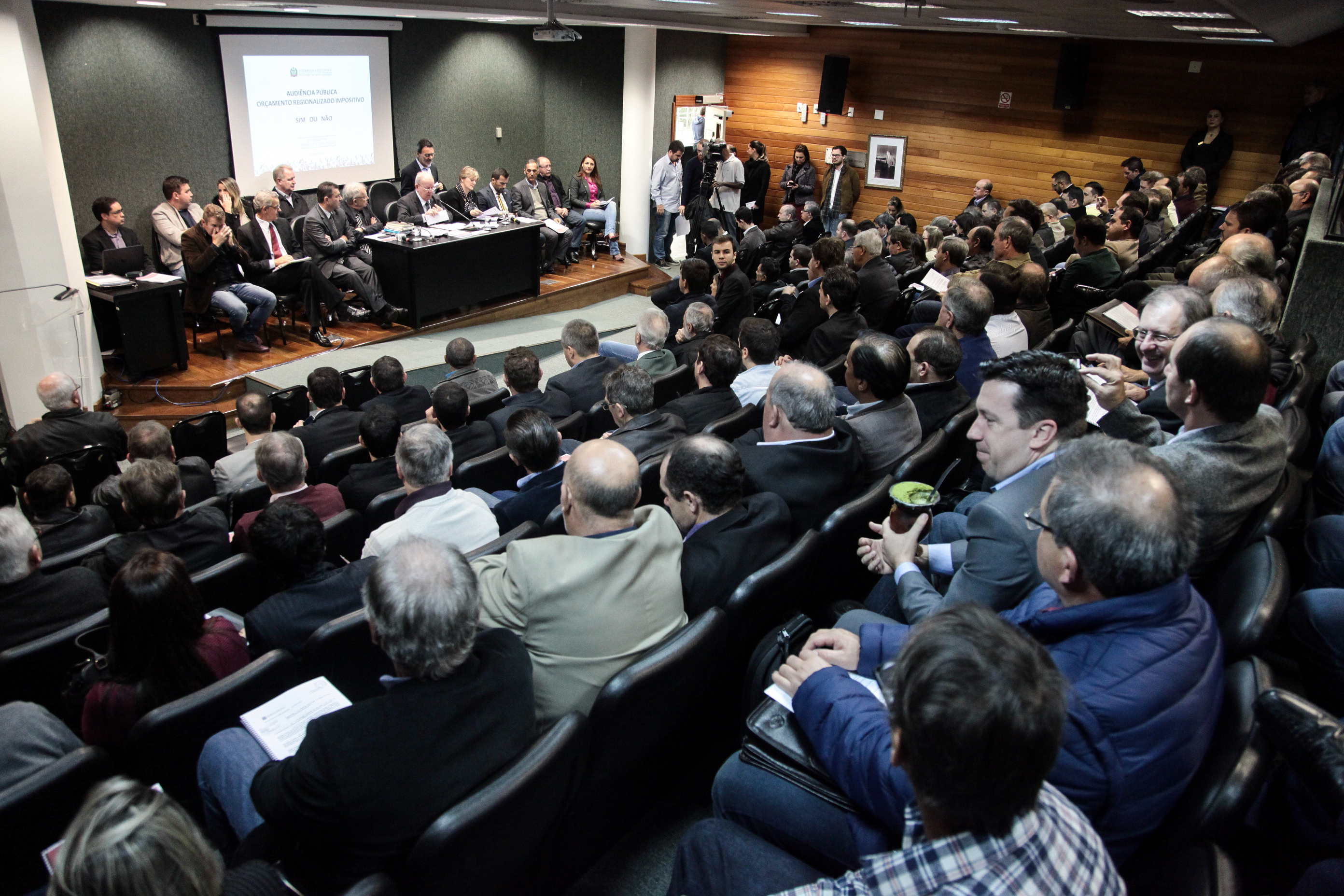 Audiência Pública Sobre o Orçamento Regionalizado Impositivo.