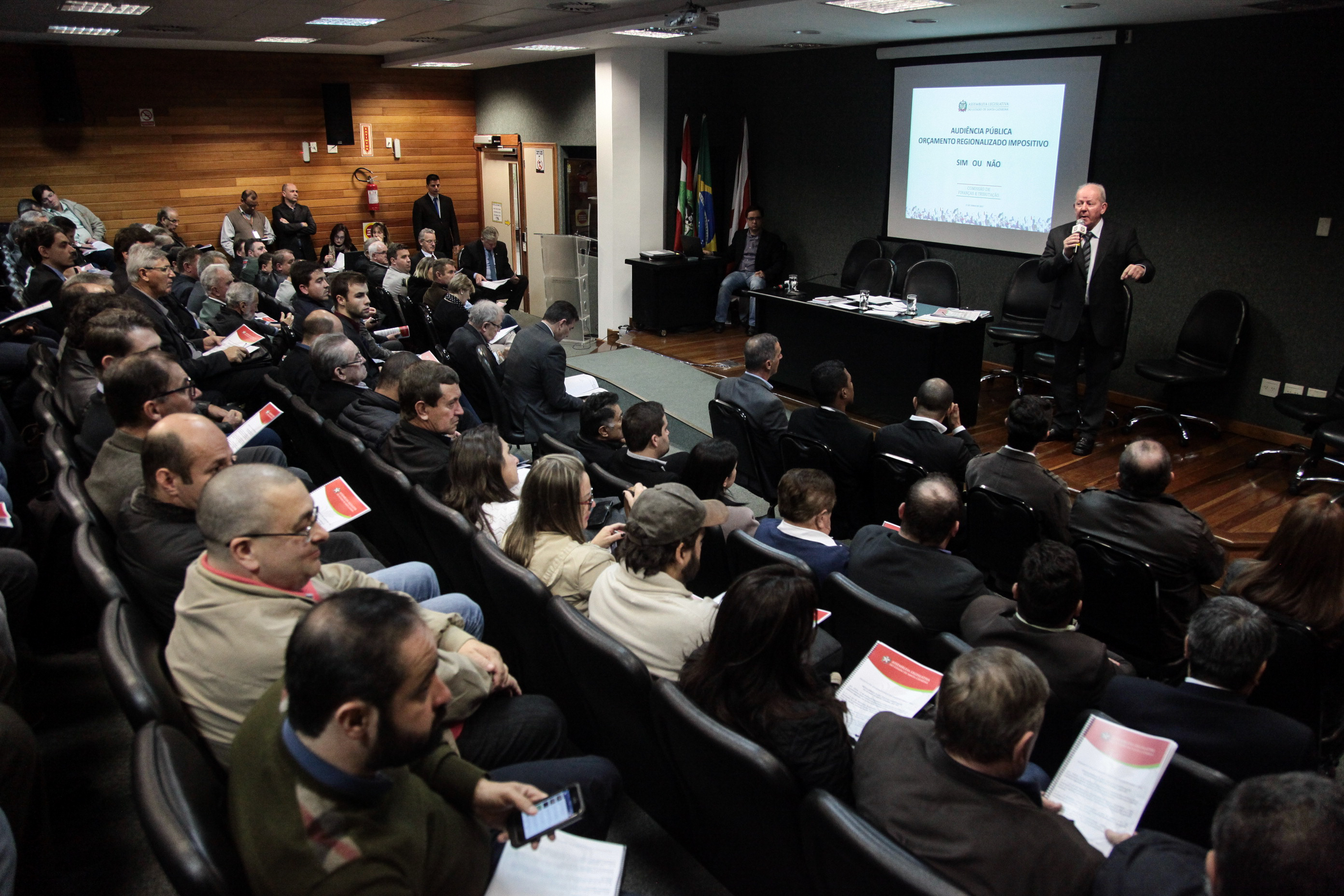 Audiência Pública Sobre o Orçamento Regionalizado Impositivo.