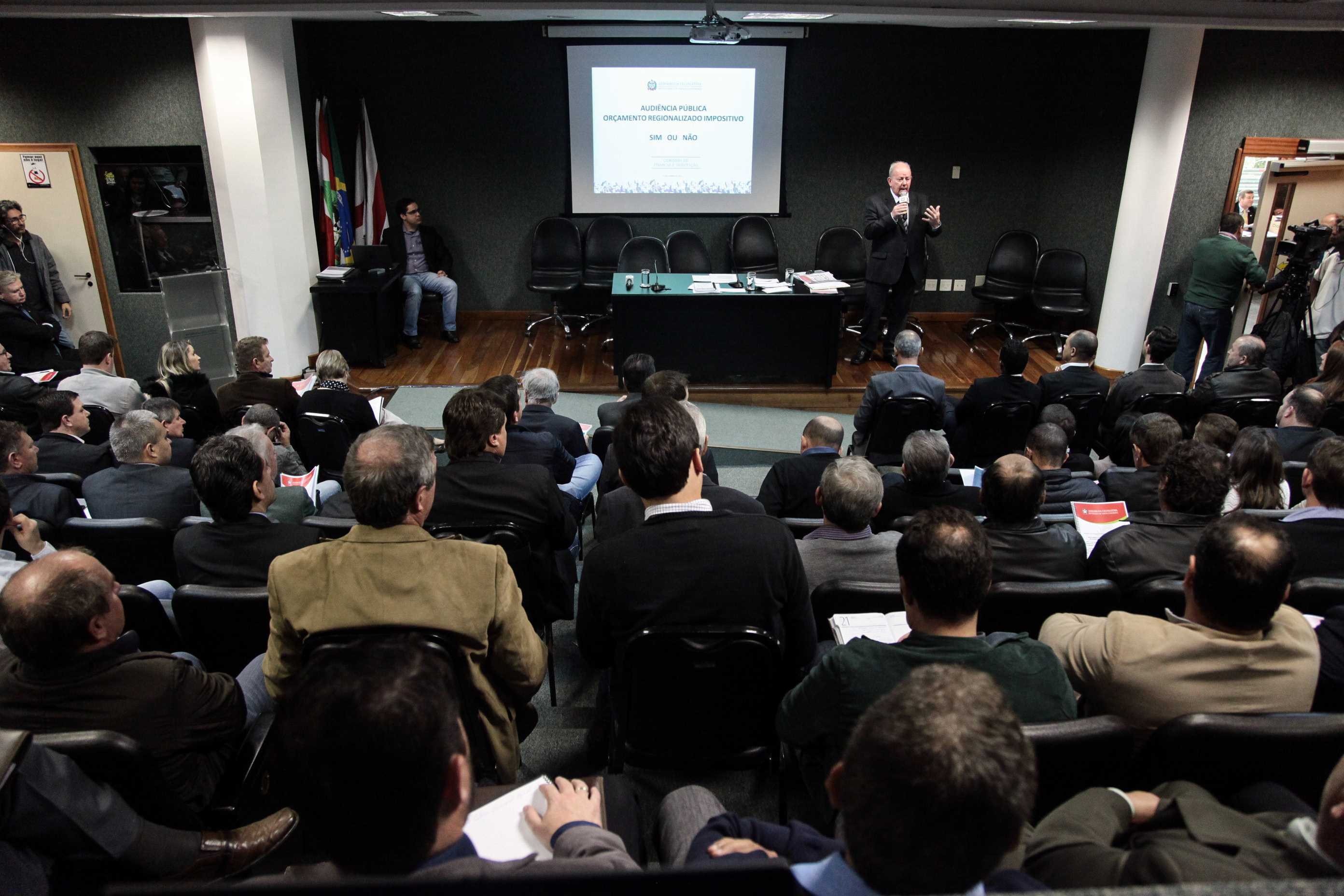 Audiência Pública Sobre o Orçamento Regionalizado Impositivo.