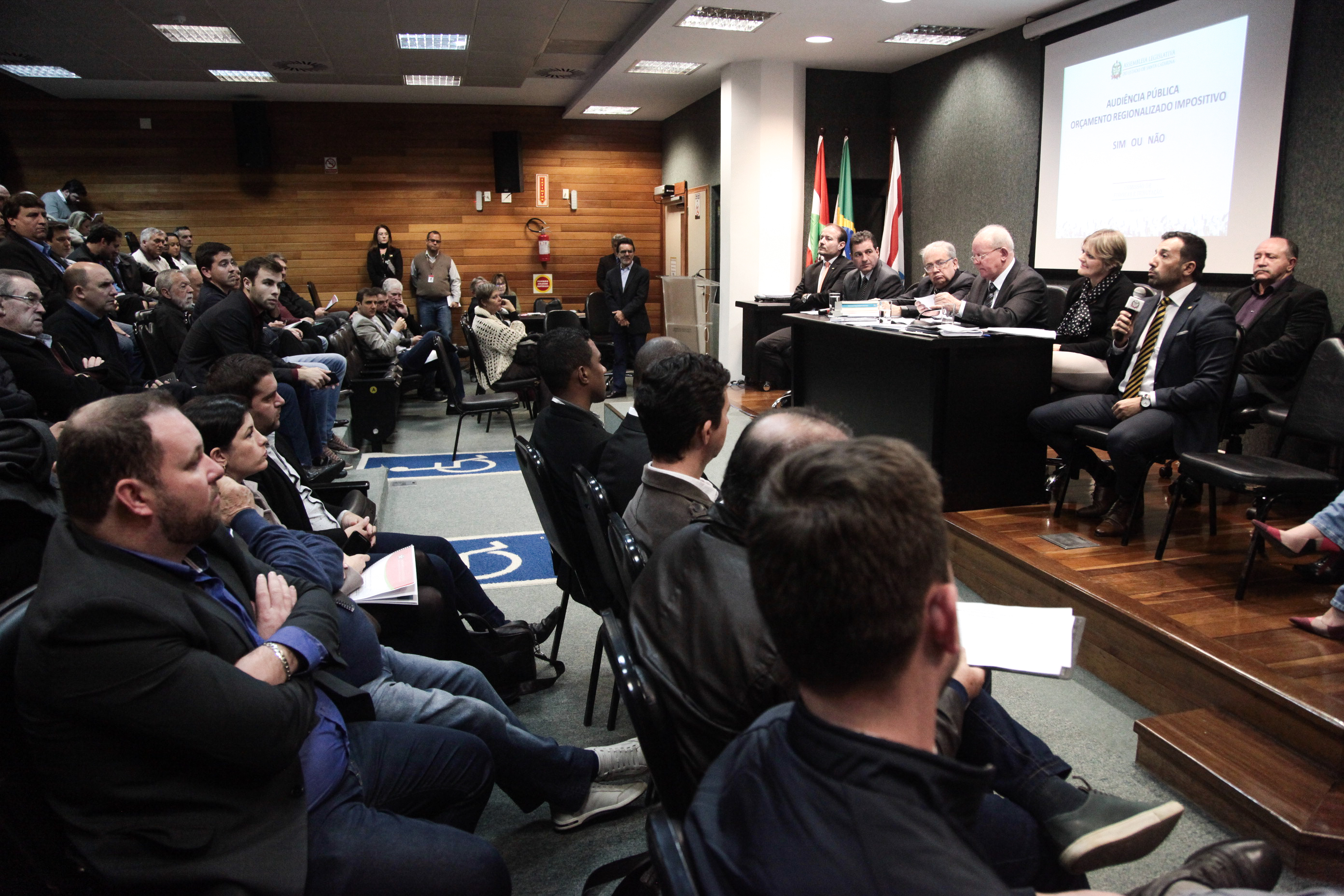 Audiência Pública Sobre o Orçamento Regionalizado Impositivo.