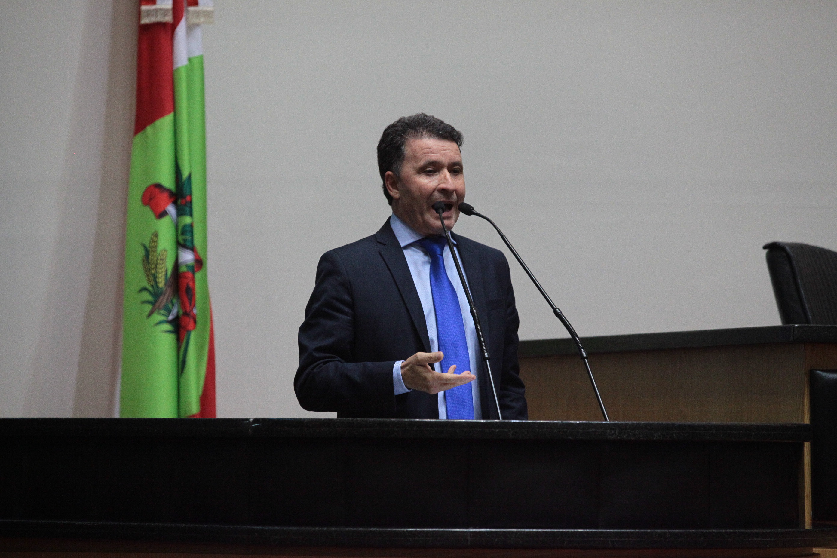 Sessão Ordinária. Foto  - Deputado Darci de Matos (PSD) - Solon Soares