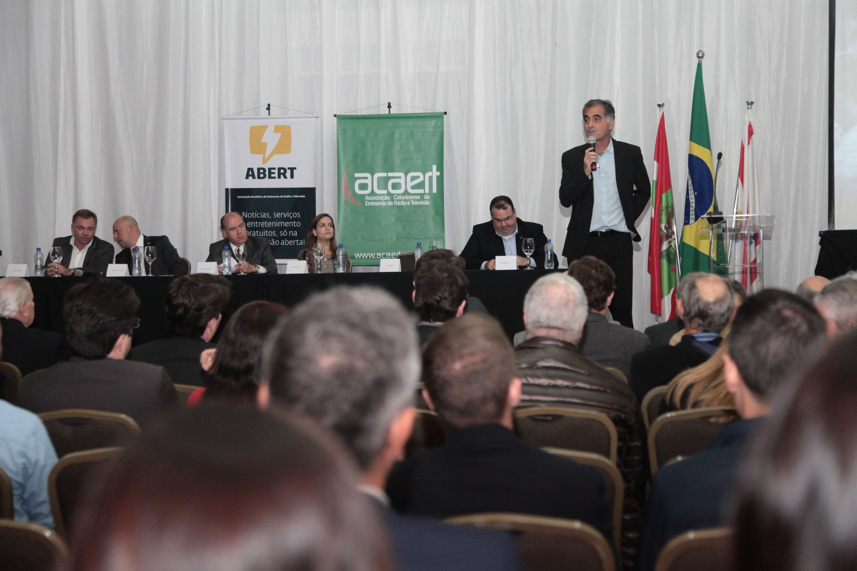 Sinal analógico em Florianópolis.