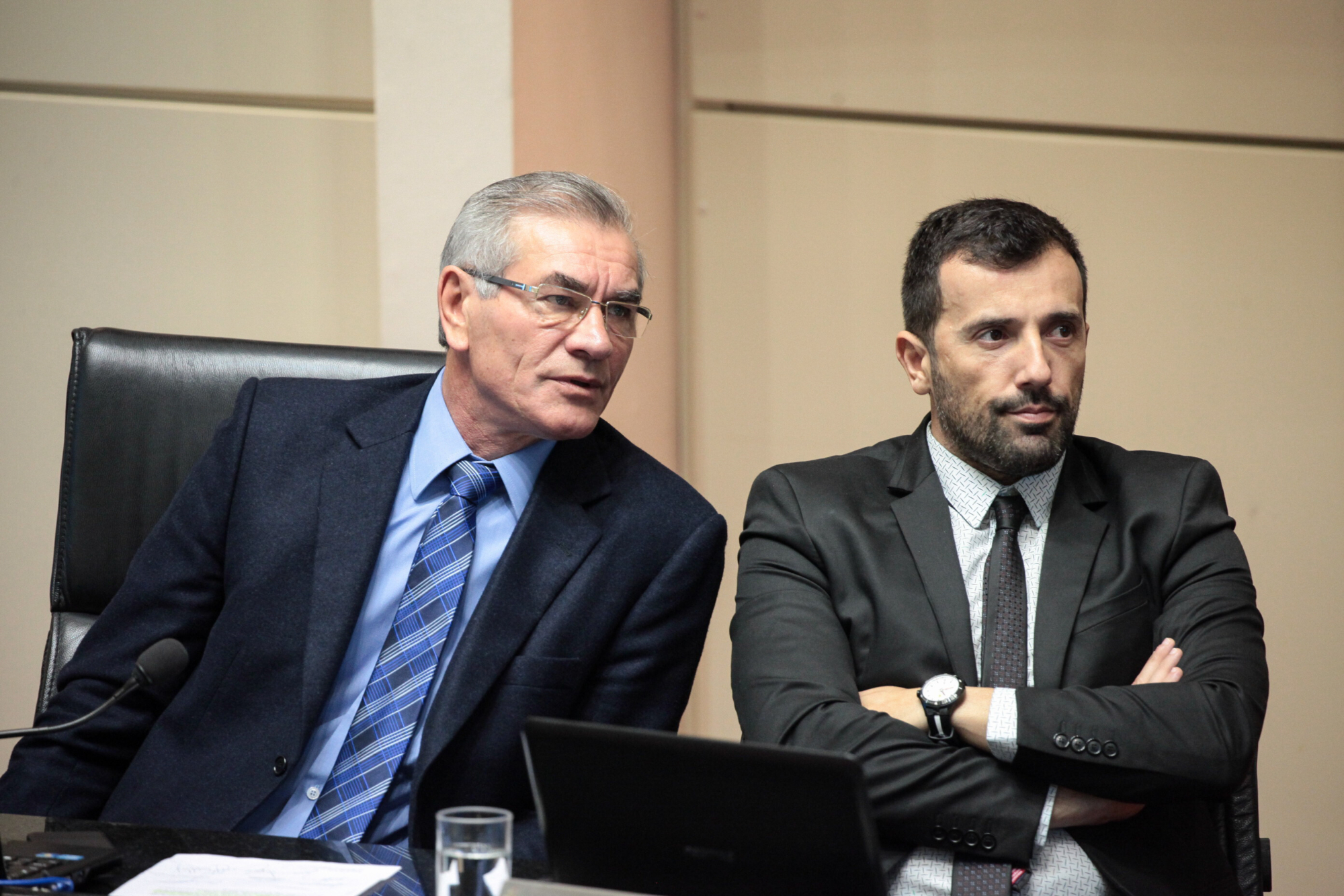 Deputados Silvio Dreveck (PP) e Patrício Destro (PSB)