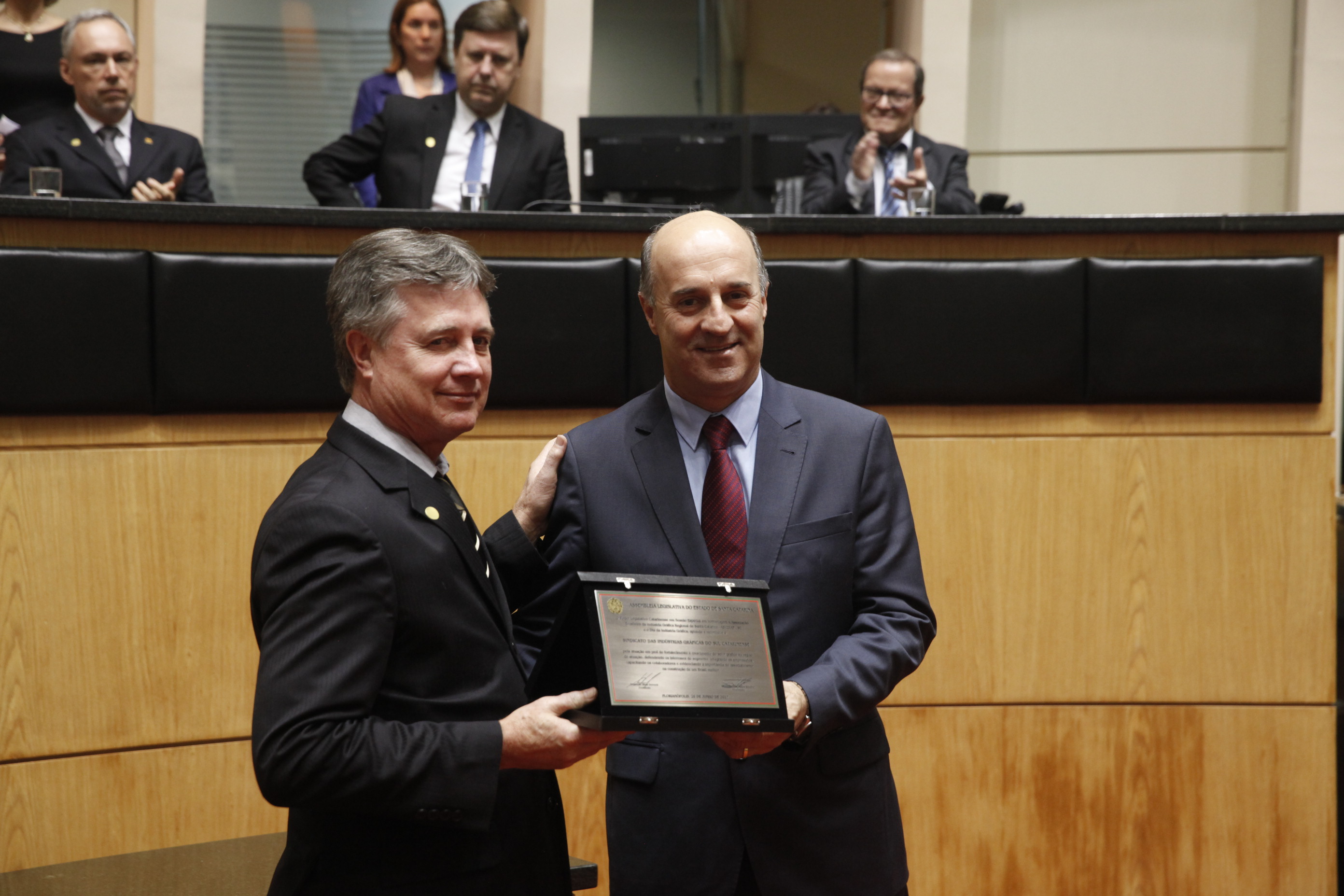 Sessão Especial em Homenagem à Abigraf - Associação Brasileira de Indústrias Gráficas - Regional de Santa Catarina