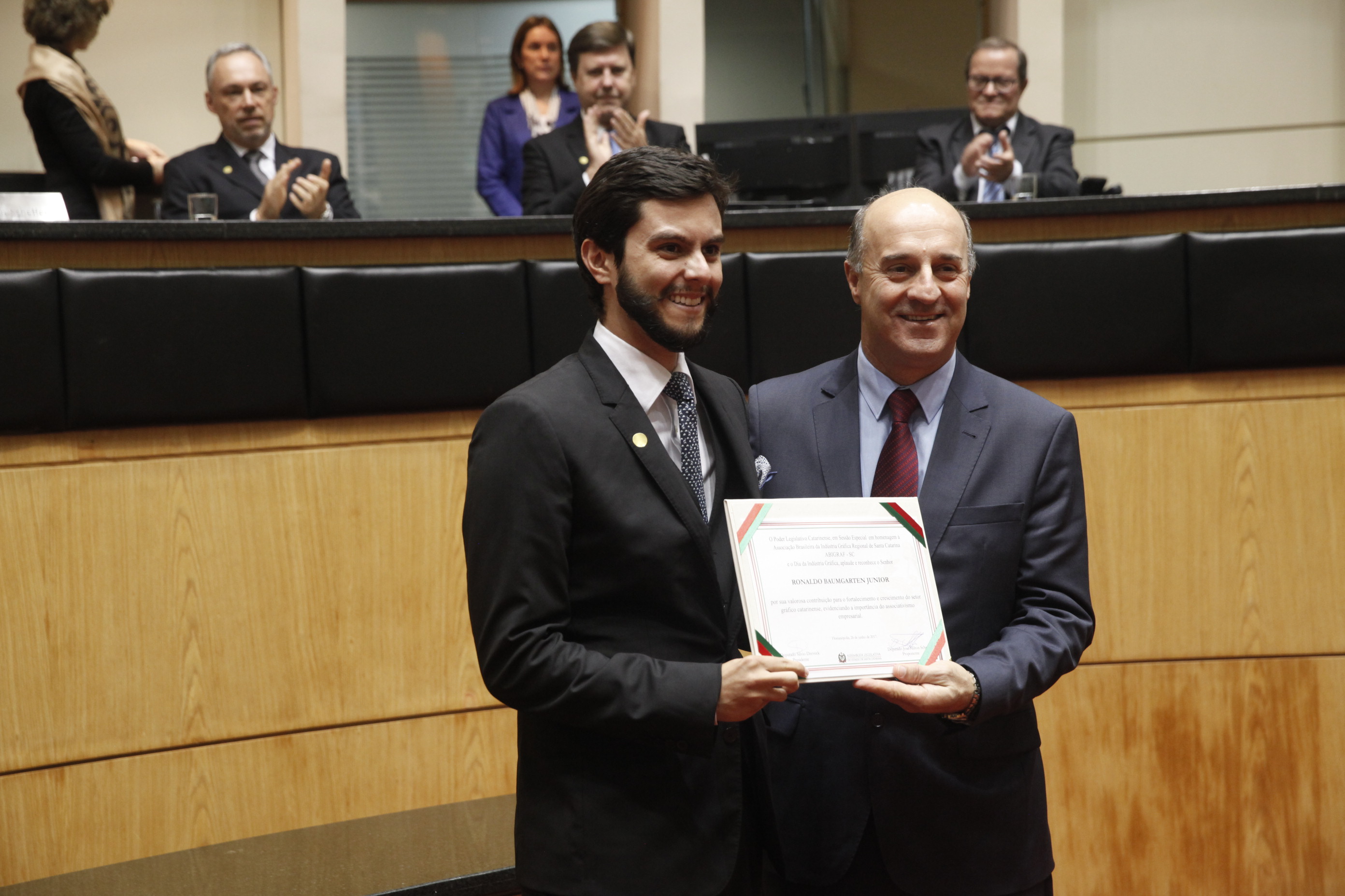 Sessão Especial em Homenagem à Abigraf - Associação Brasileira de Indústrias Gráficas - Regional de Santa Catarina