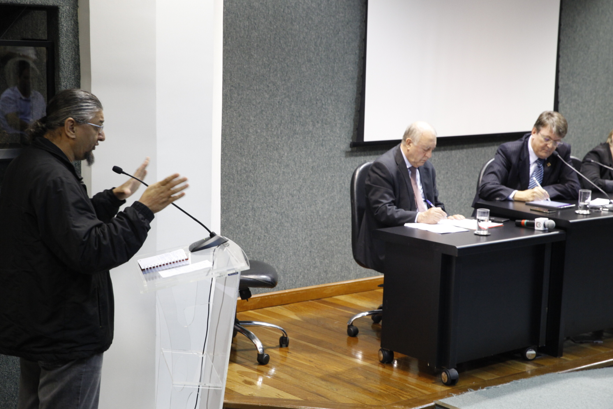 Luiz Carlos Vieira, secretário de Assuntos Educacionais e Culturais do Sinte-SC