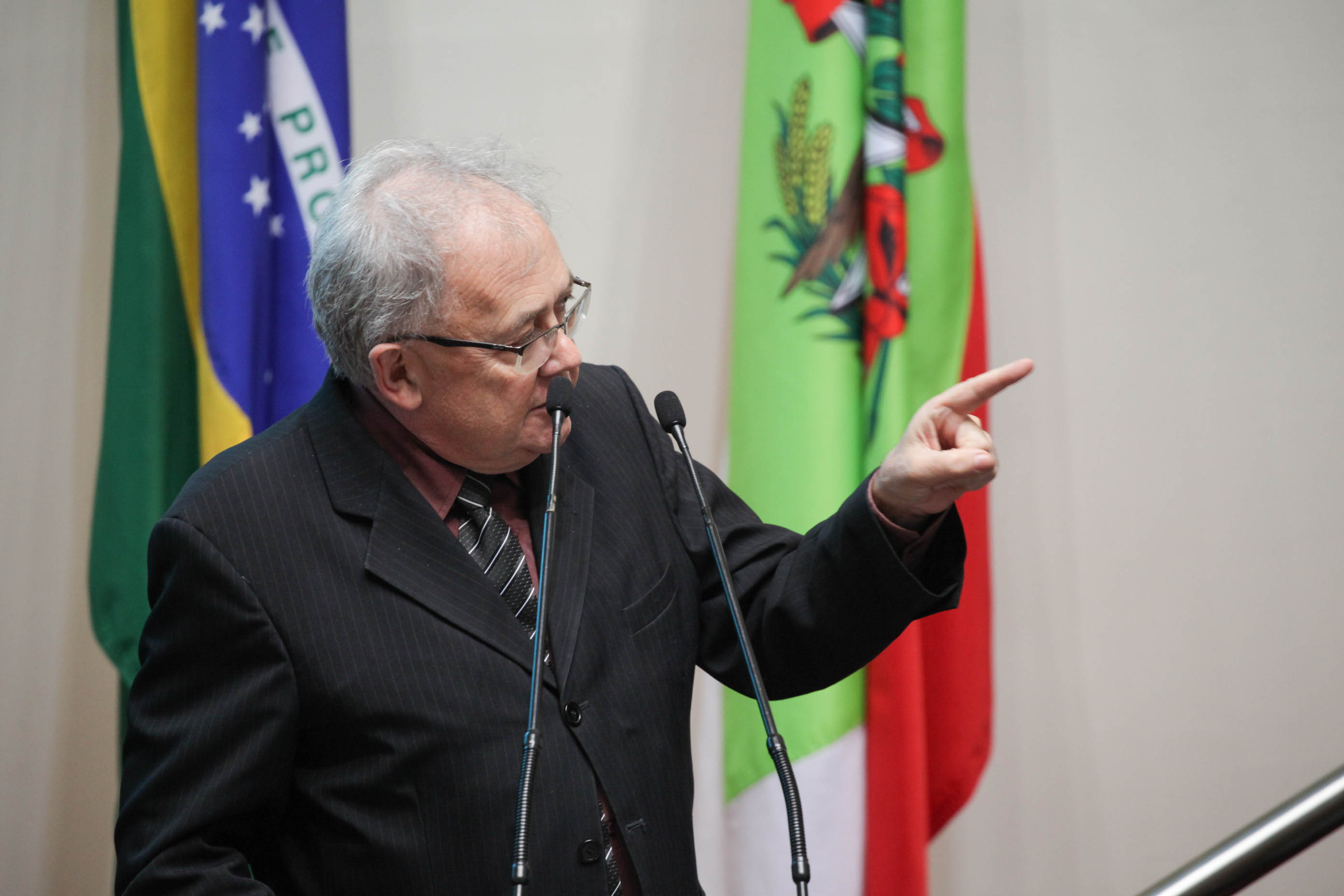 Deputado Fernando Coruja (PMDB). Sessão Ordinária. Foto: Karina Ferreira