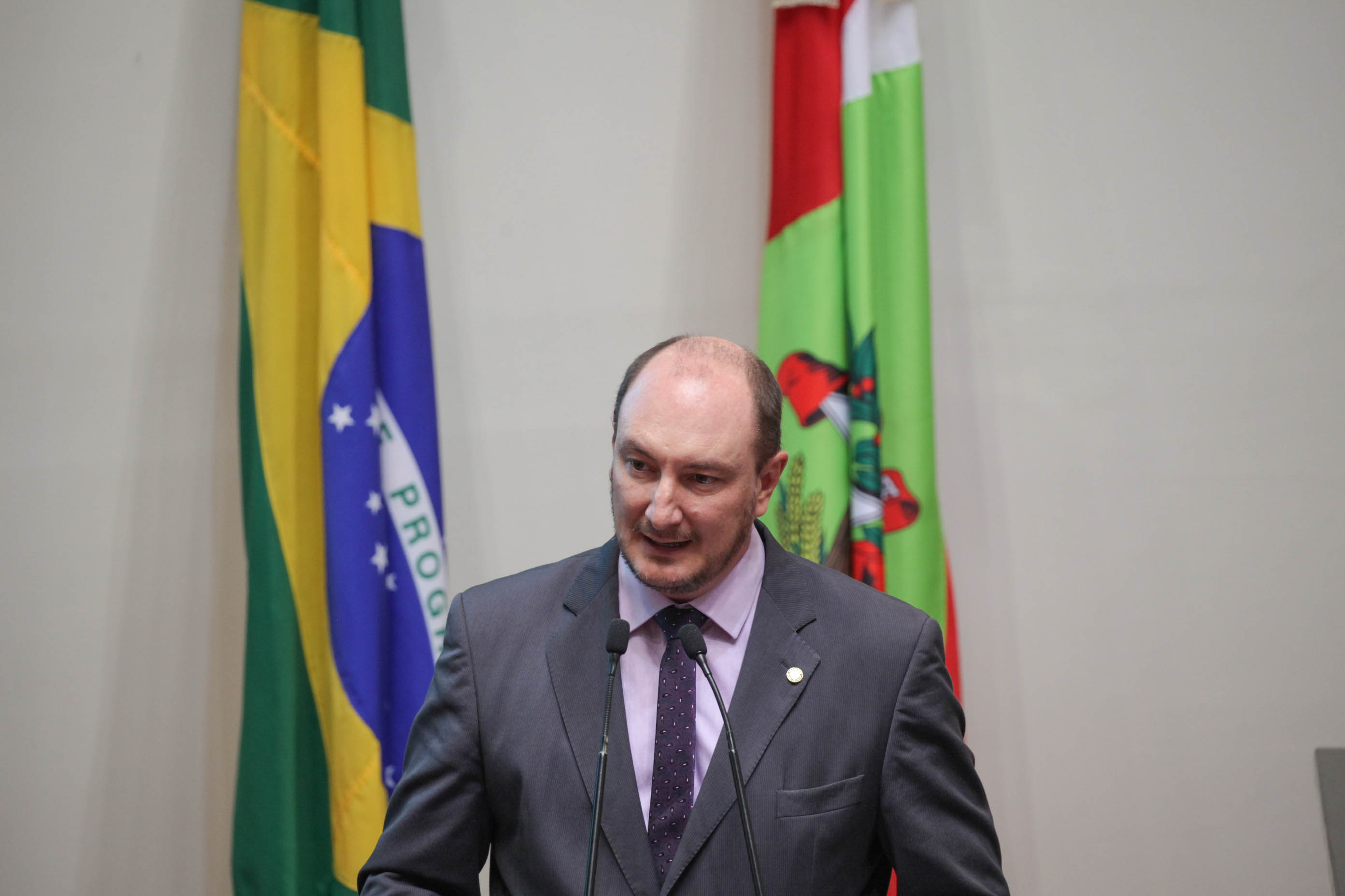 Deputado Mauro de Nadal (PMDB). Sessão Ordinária. Foto: Karina Ferreira