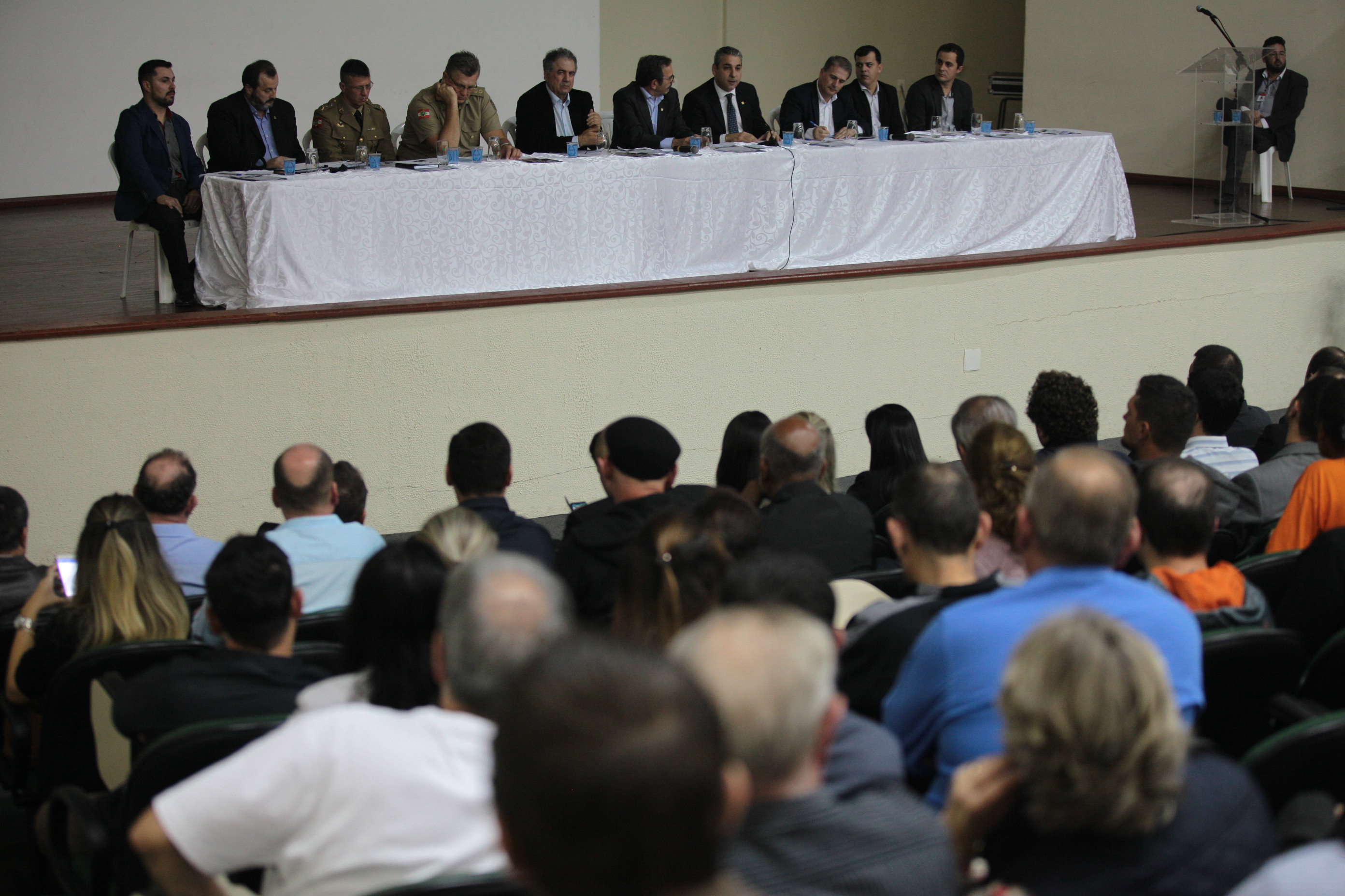 Audiência Pública em Tijucas - Nova Penitenciária