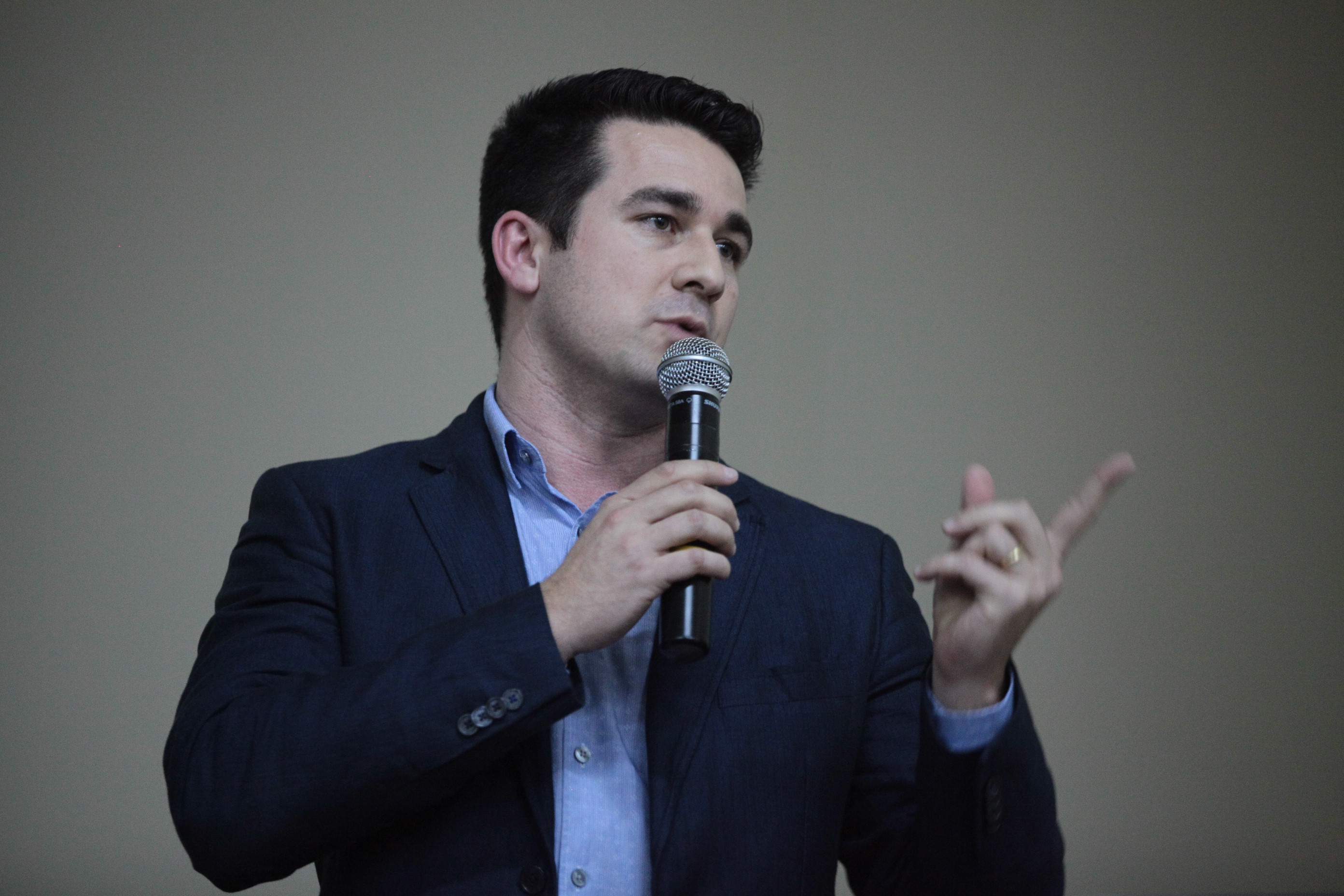 Audiência Pública em Tijucas - Nova Penitenciária - Prefeito de São João Batista, Daniel Netto Cândido