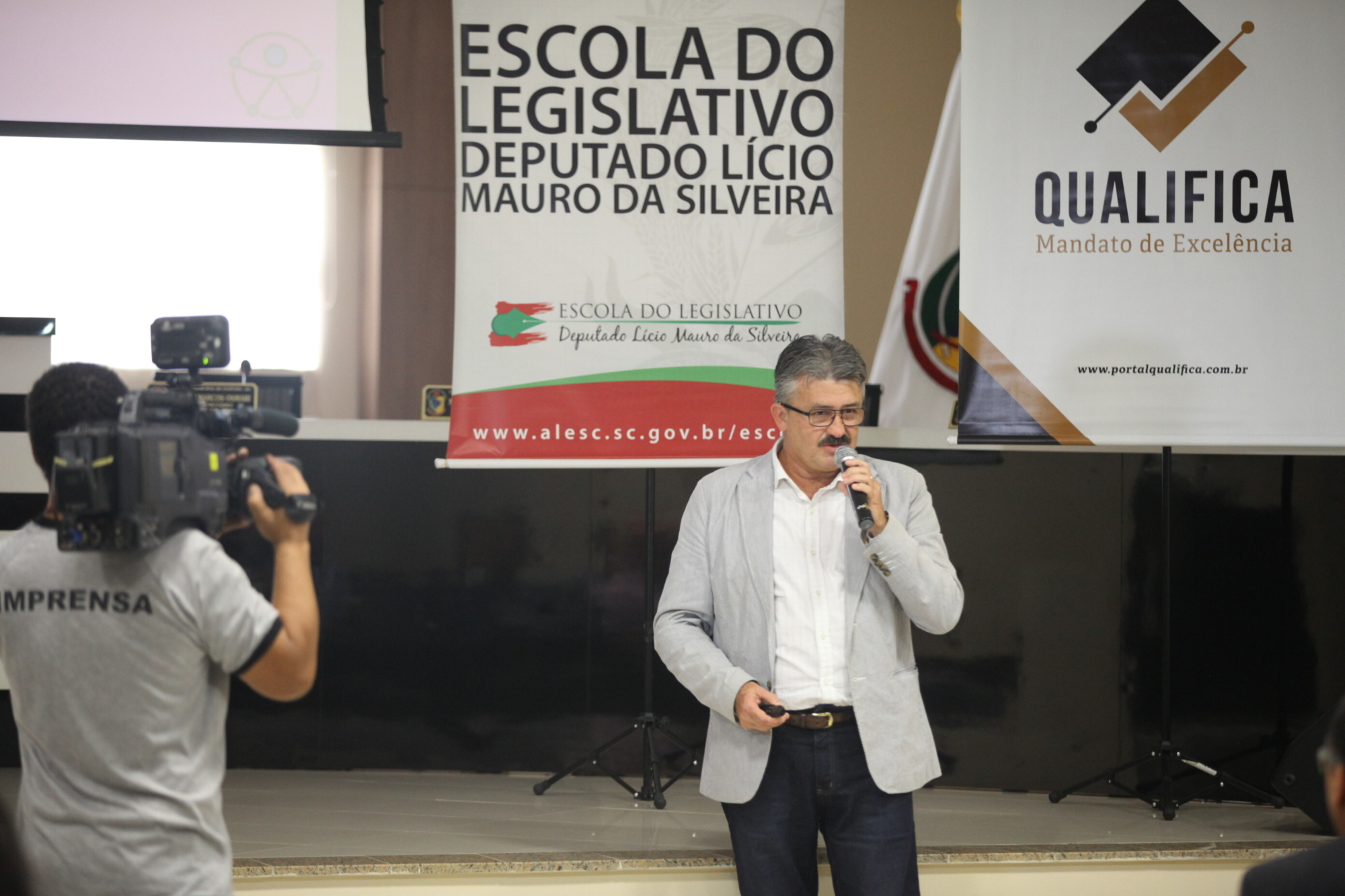 Clerson Larroyd, arquiteto e servidor da Alesc