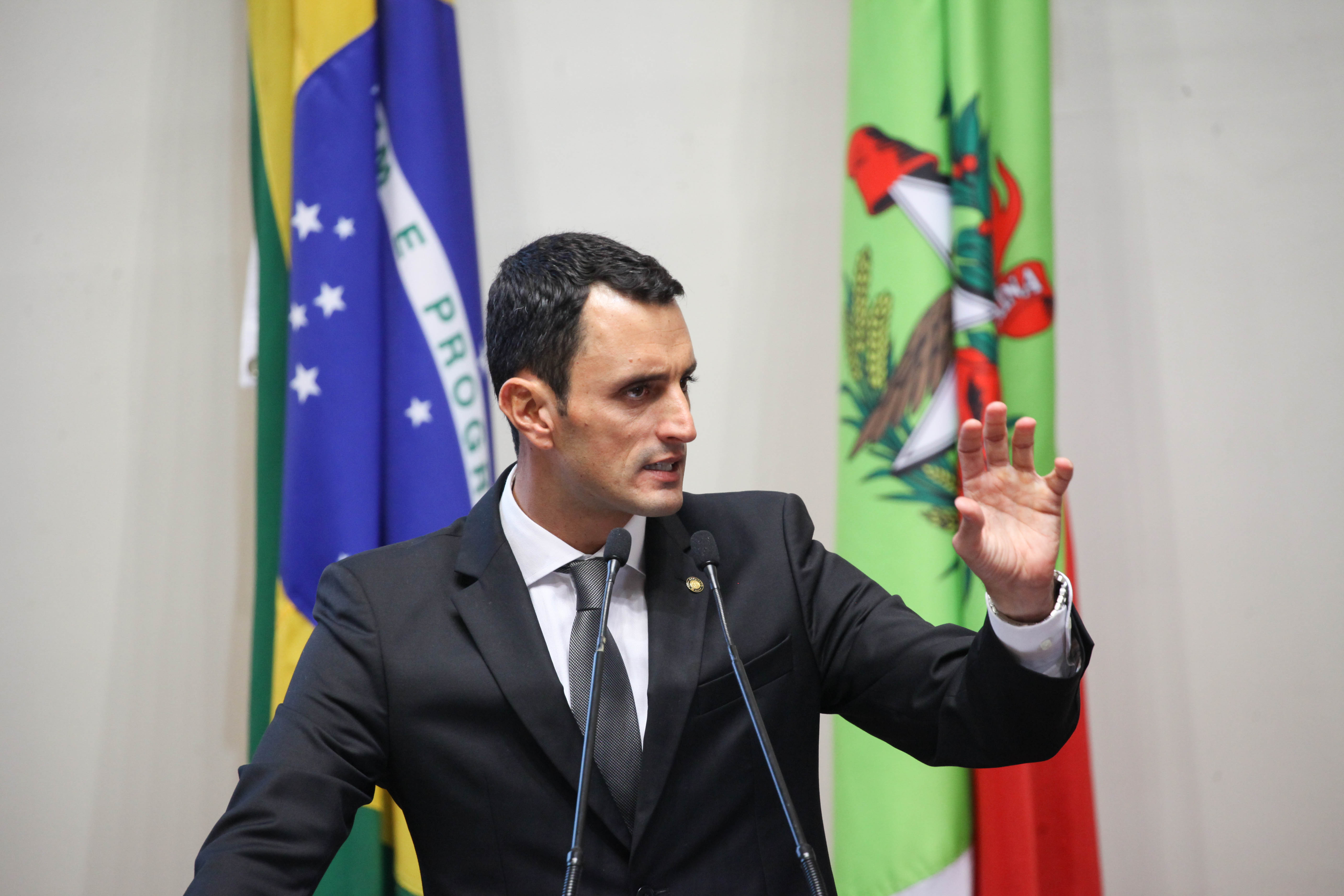 Deputado João Amin (PP). Sessão Ordinária. Foto: Karina Ferreira / Agência AL