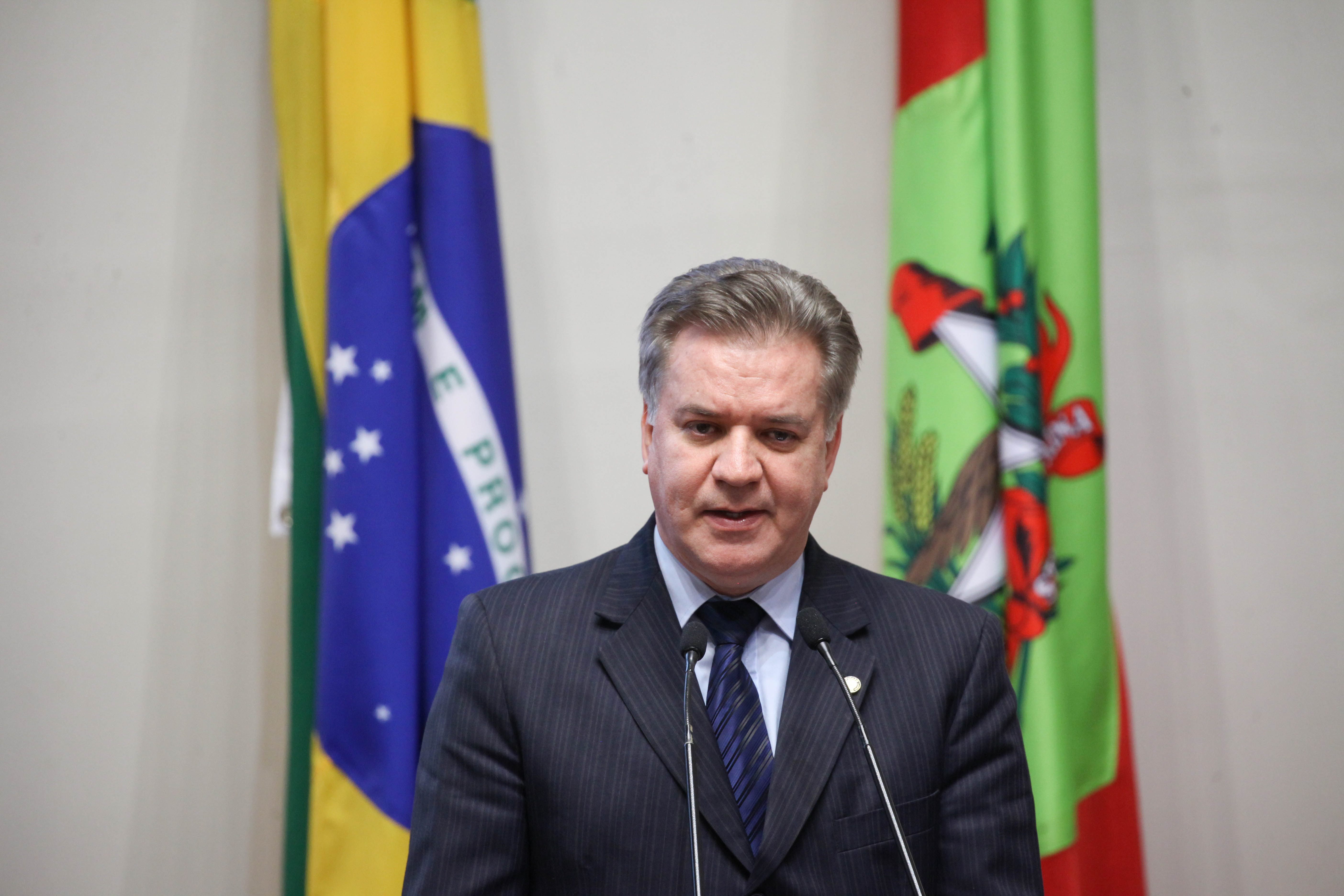 Deputado César Valduga (PCdoB). Sessão Ordinária. Foto: Karina Ferreira / Agência AL