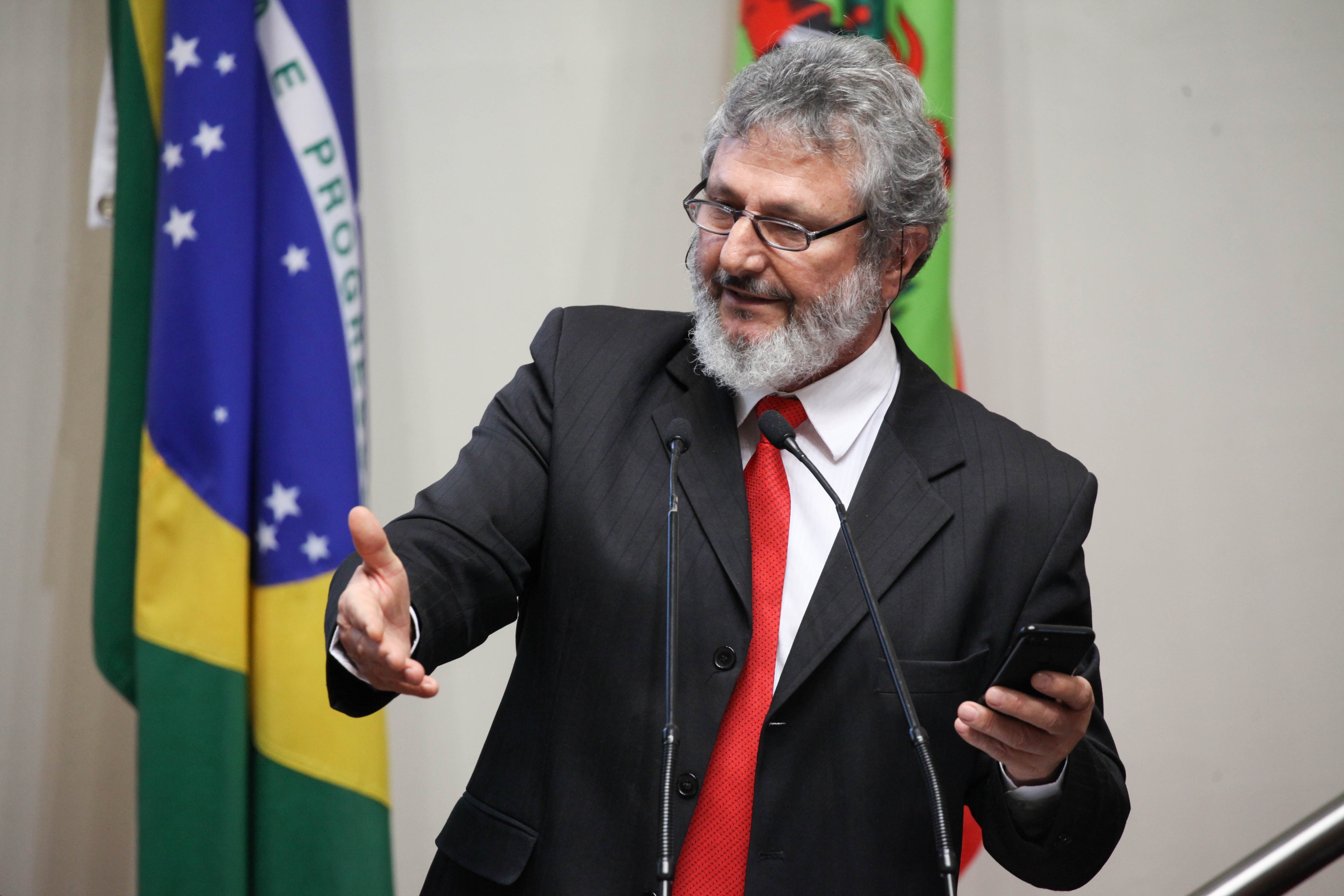 Deputado Padre Pedro Baldissera (PT). Sessão Ordinária. Foto: Karina Ferreira / Agência AL