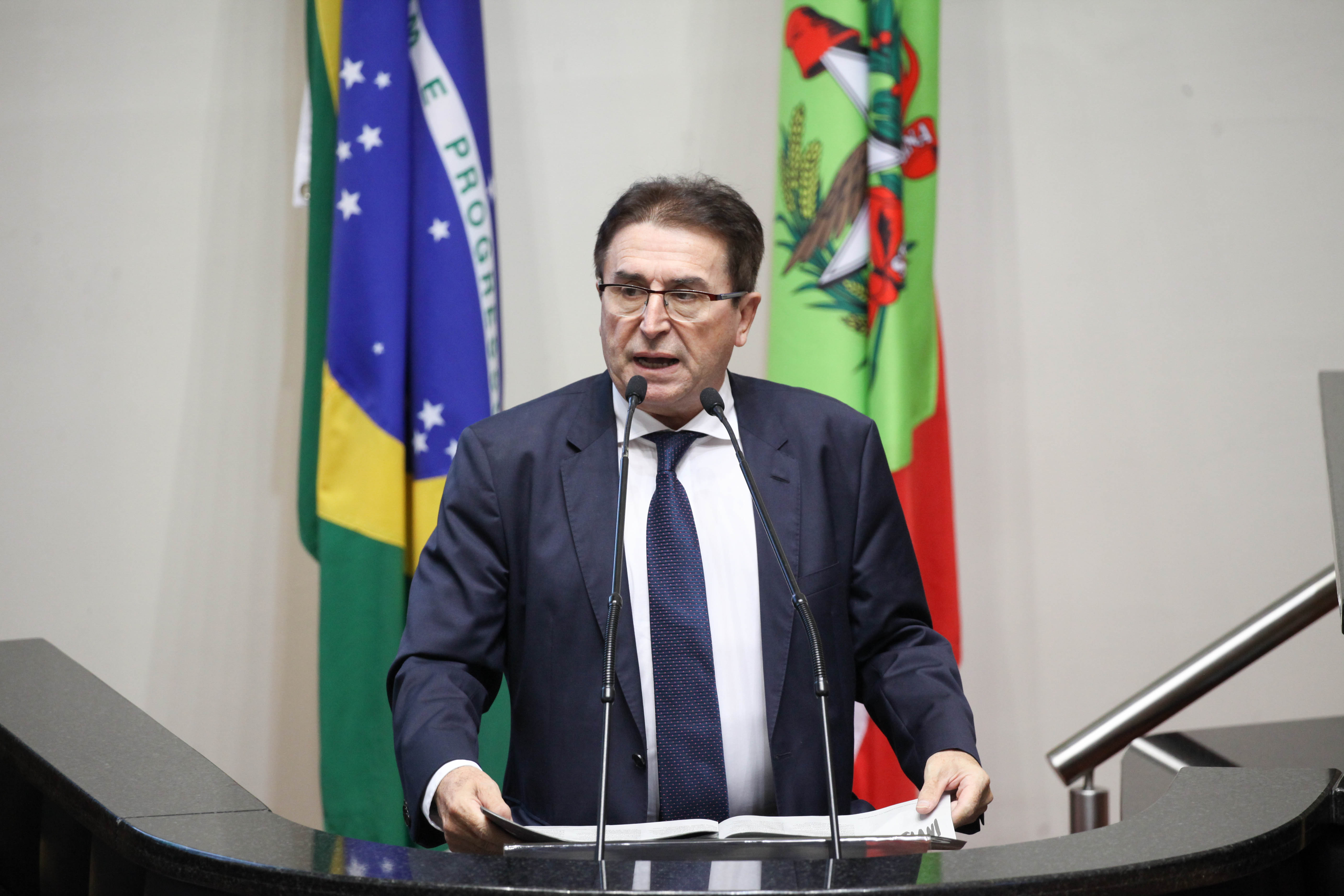 Deputado Antônio Aguiar (PMDB). Sessão Ordinária. Foto: Karina Ferreira / Agência AL