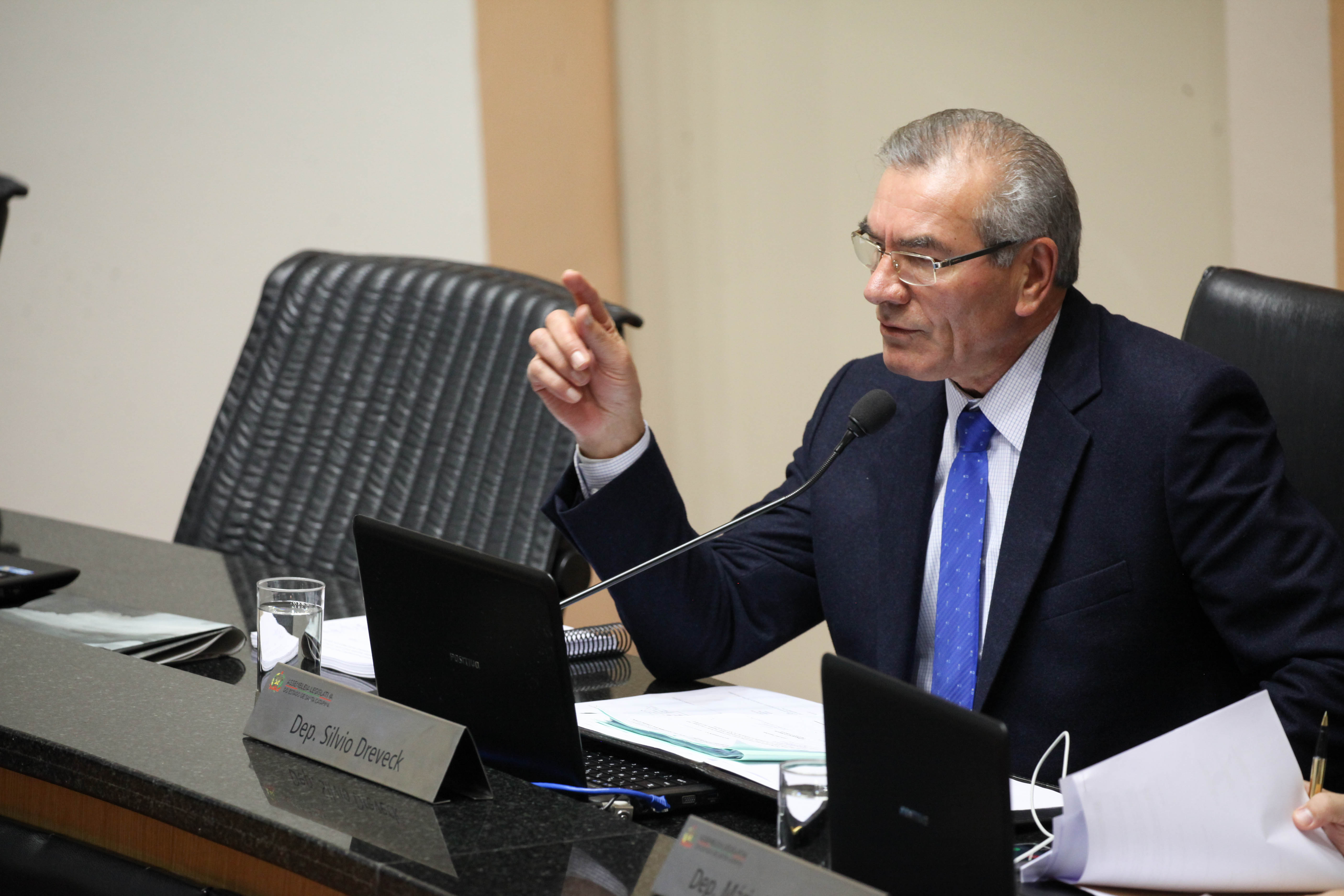 Deputado Silvio Dreveck (PP). Sessão Ordinária. Foto: Karina Ferreira / Agência AL