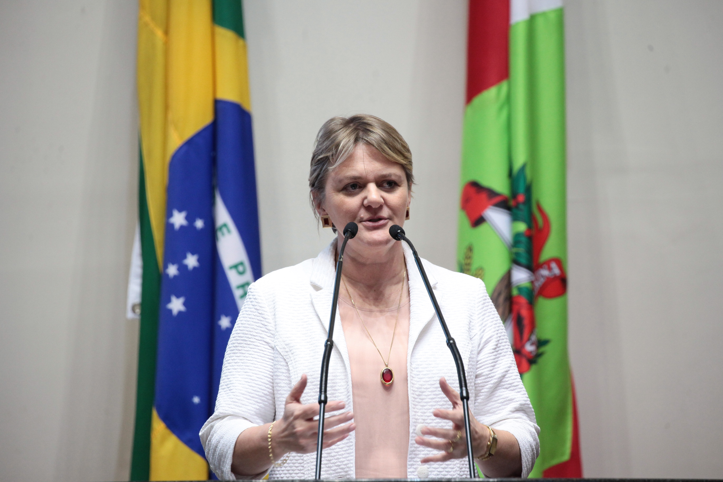 Deputada Luciane Carminatti (PT). Sessão Ordinária. Foto: Karina Ferreira / Agência AL