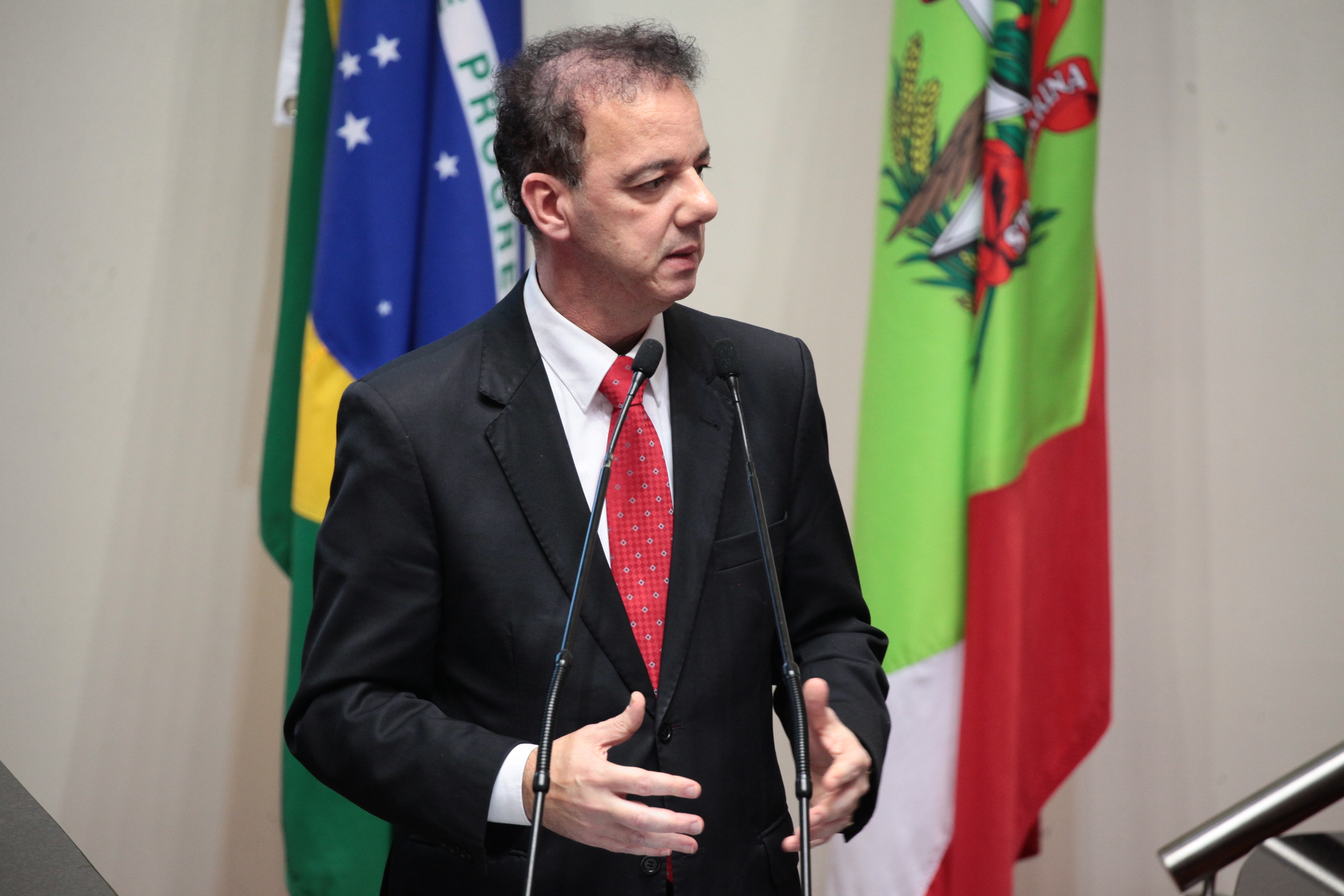 Sessão Ordinária. Deputado Ismael dos Santos (PSD). Foto: Miriam Zomer / Agência AL