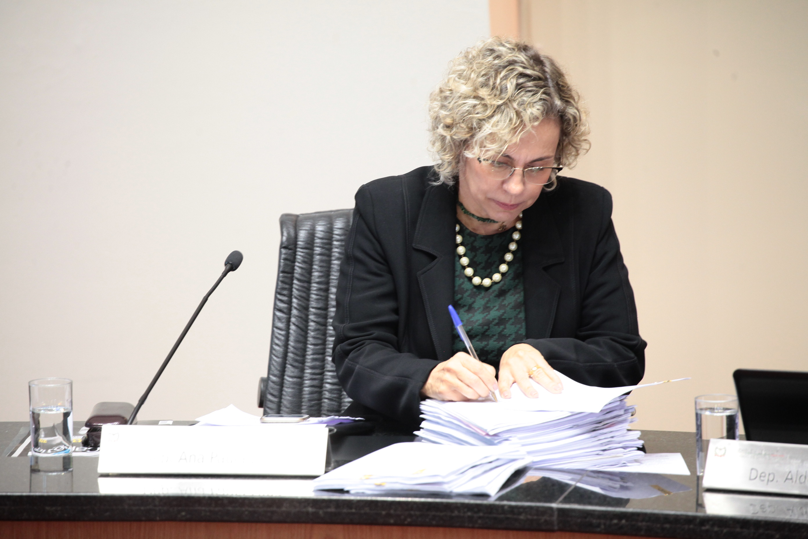 Sessão Ordinária. Deputada Ana Paula Lima (PT). Foto: Miriam Zomer / Agência AL