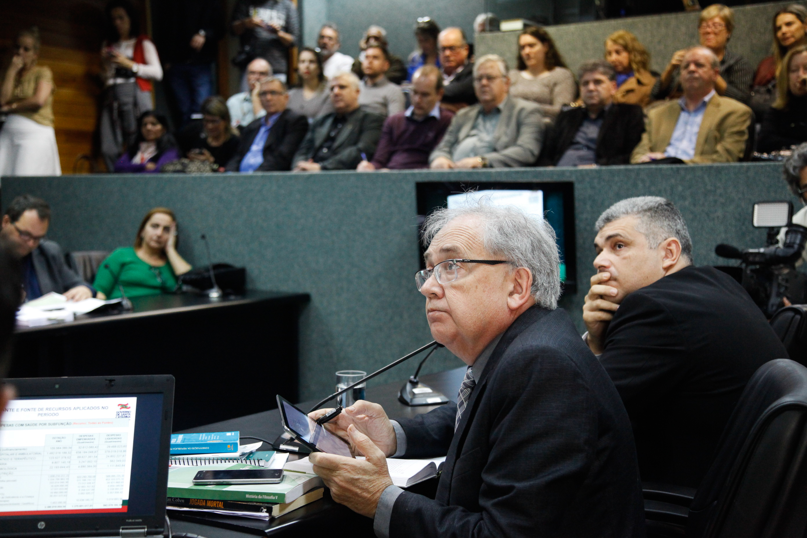 Audiência Pública de Prestação de Contas da Secretaria de Estado da Saúde.
