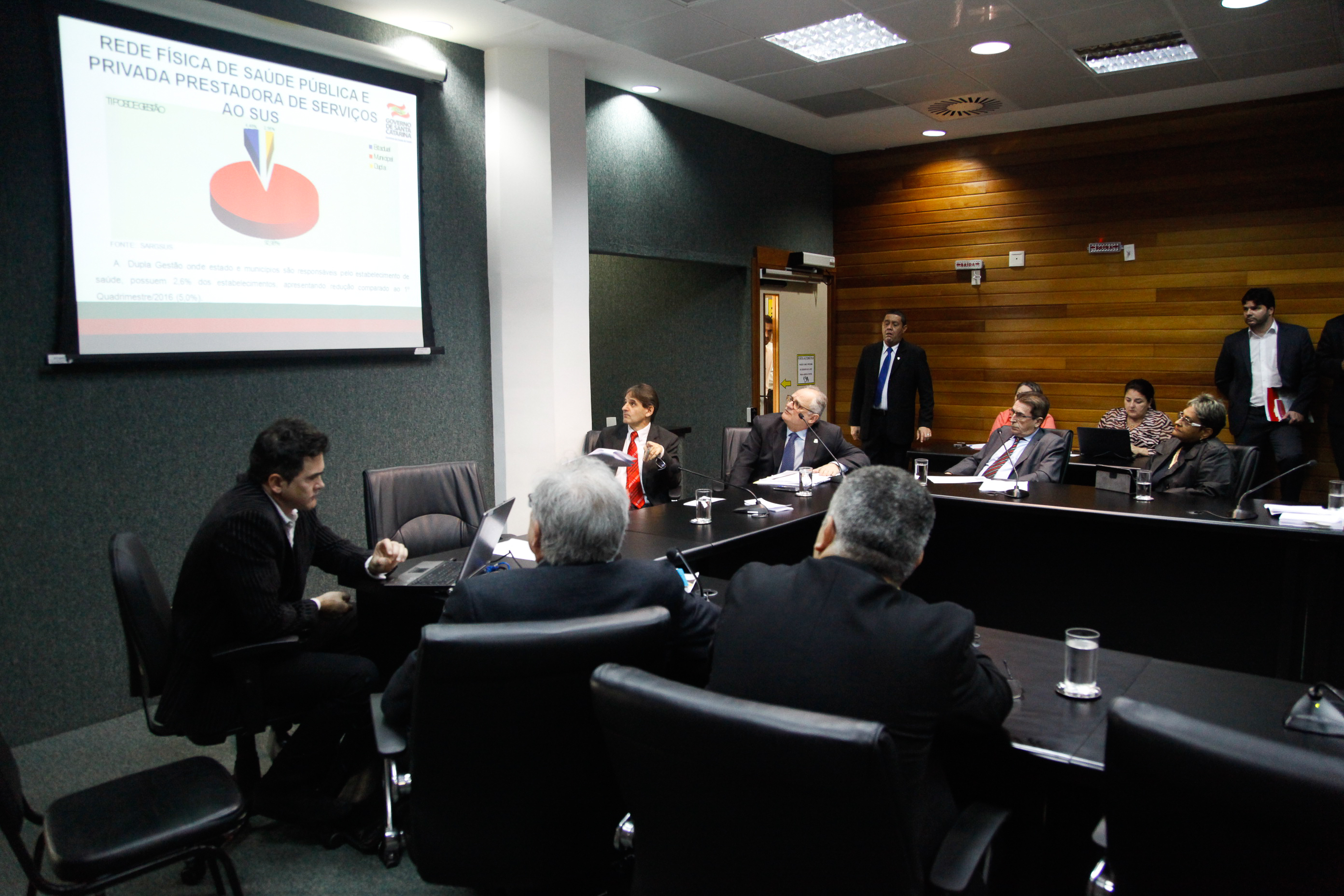 Audiência Pública de Prestação de Contas da Secretaria de Estado da Saúde.