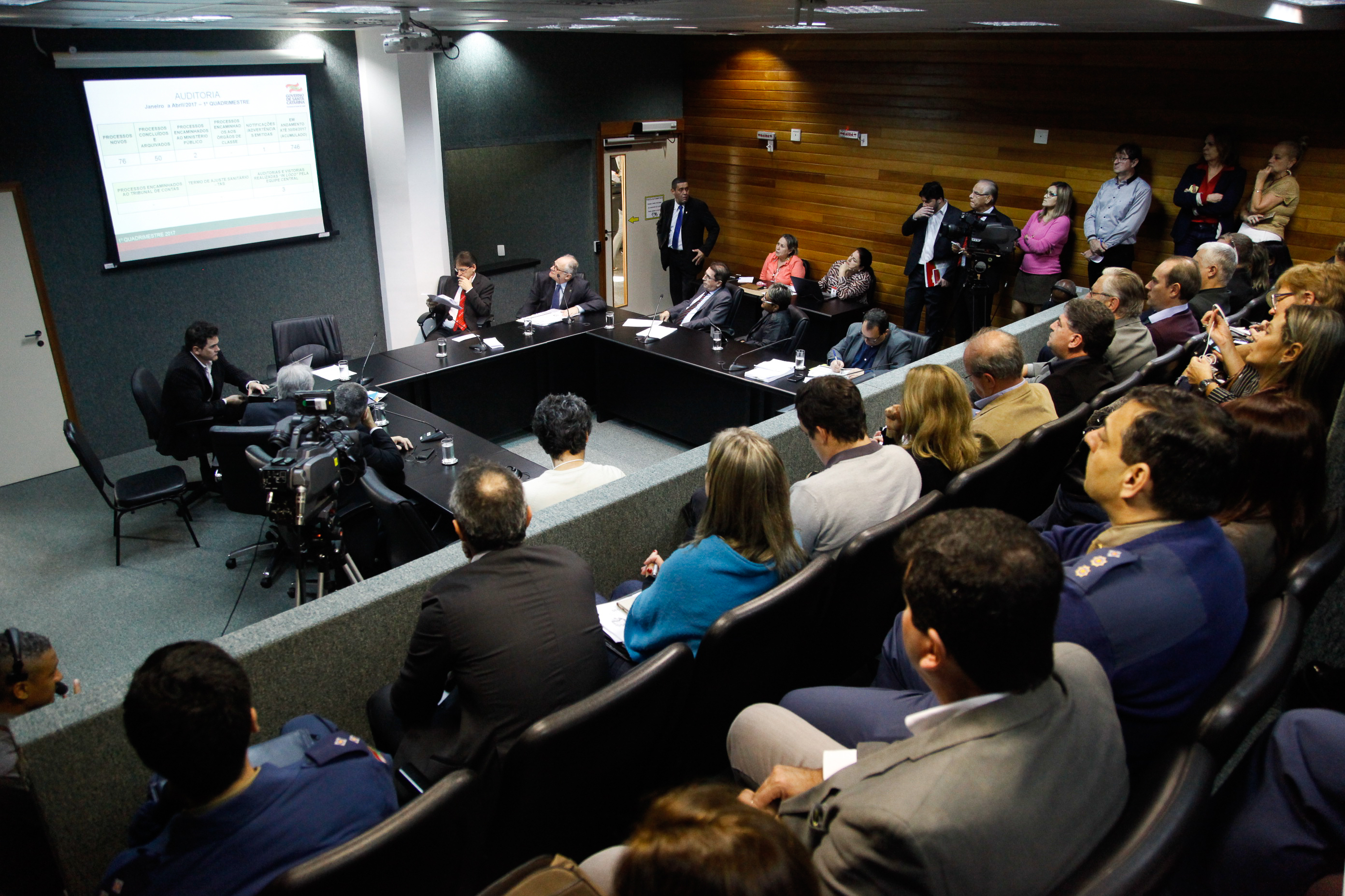 Audiência Pública de Prestação de Contas da Secretaria de Estado da Saúde.