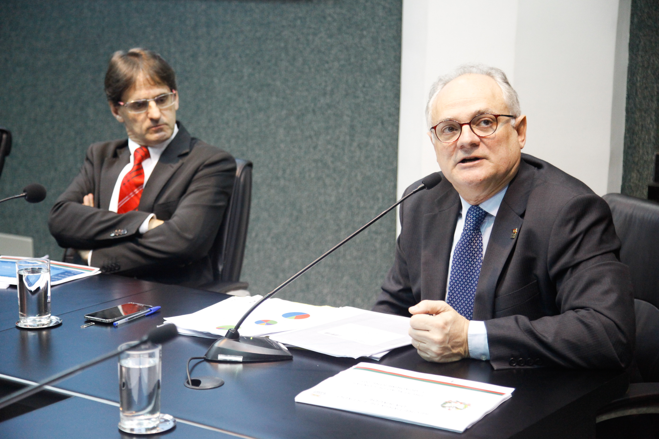 Secretário de Estado da Saúde Vicente Augusto Caropreso.