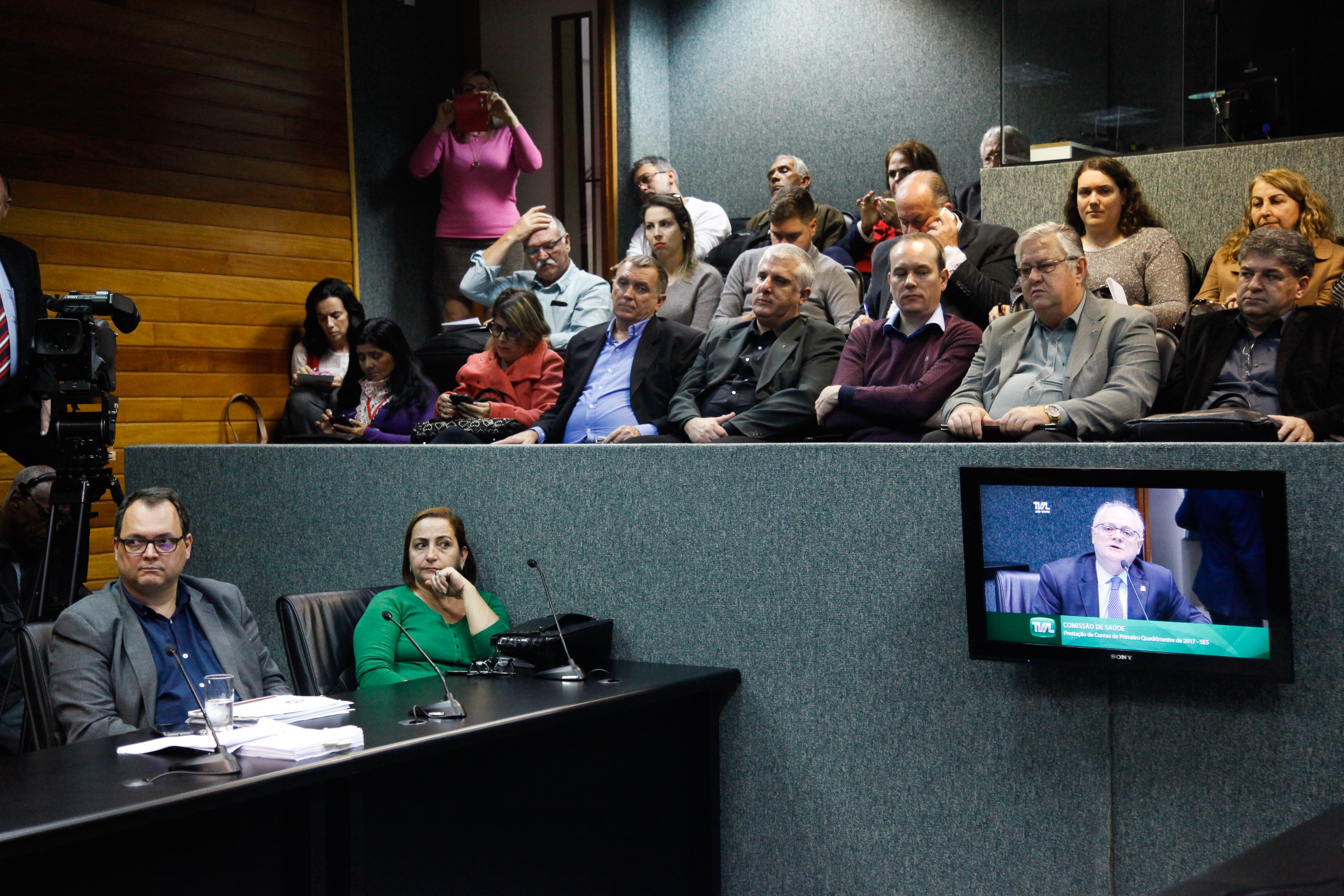 Audiência Pública de Prestação de Contas da Secretaria de Estado da Saúde.