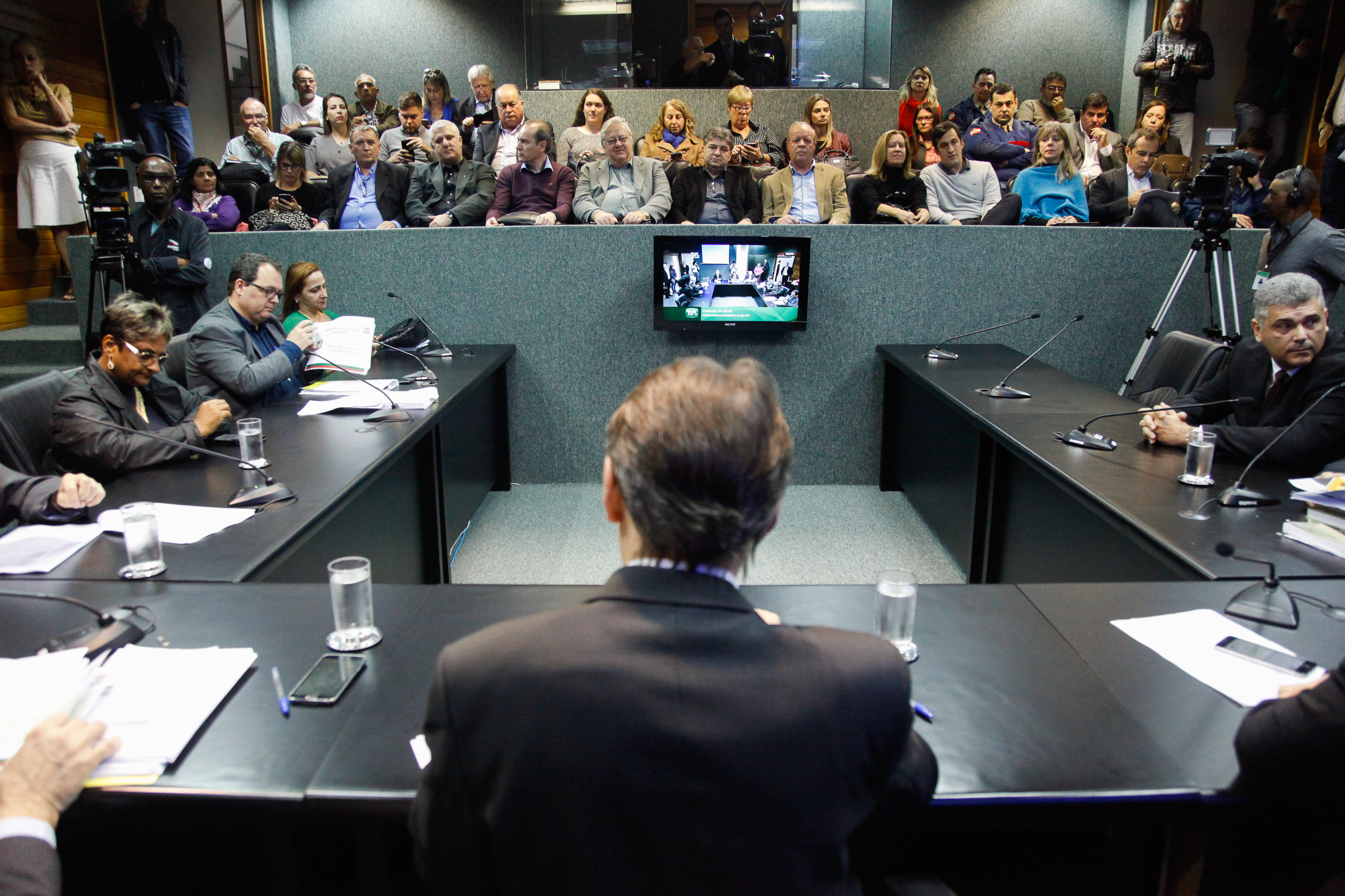 Audiência Pública de Prestação de Contas da Secretaria de Estado da Saúde.