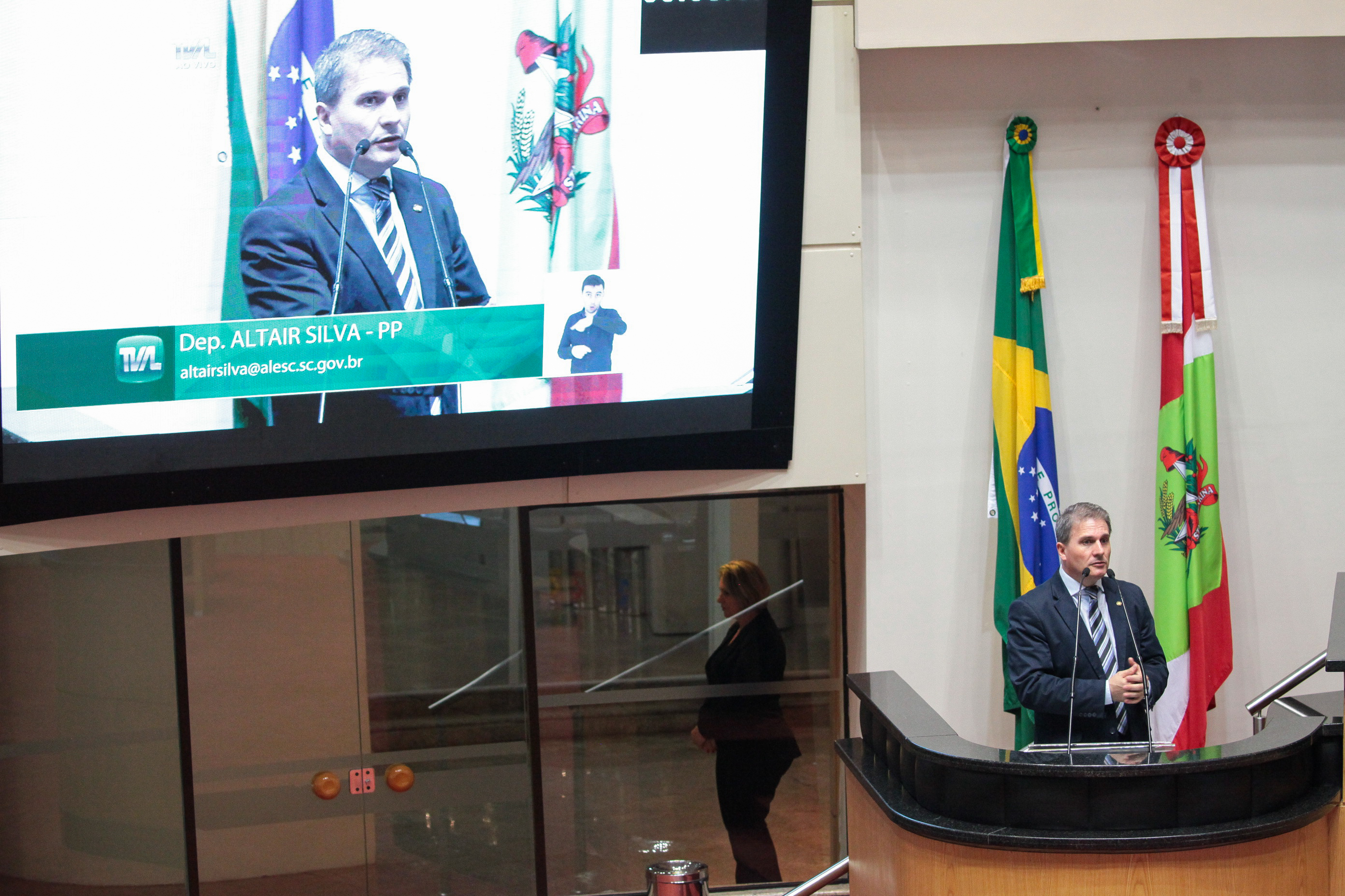 Deputado Altair Silva (PP).  Sessão Ordinária.