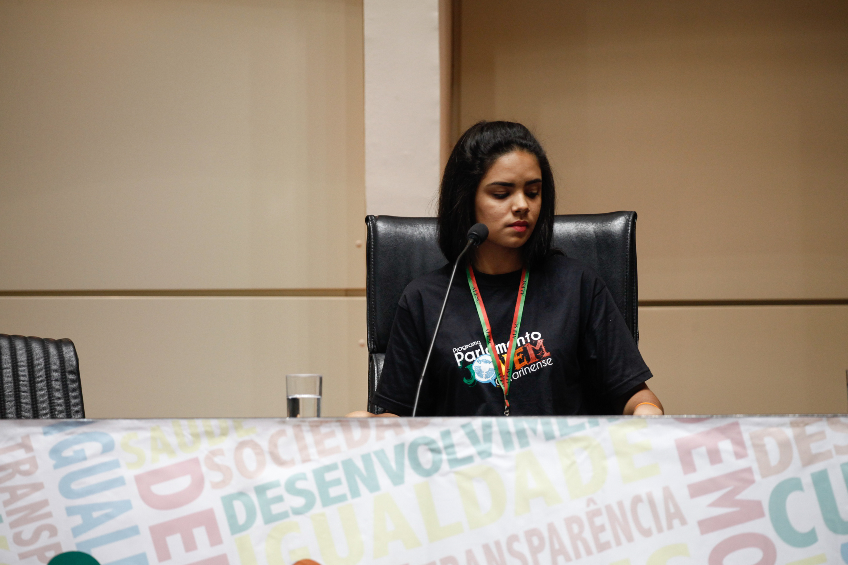 Cerimônia de Posse do Parlamento Jovem. Foto: Karina Ferreira / Agência AL